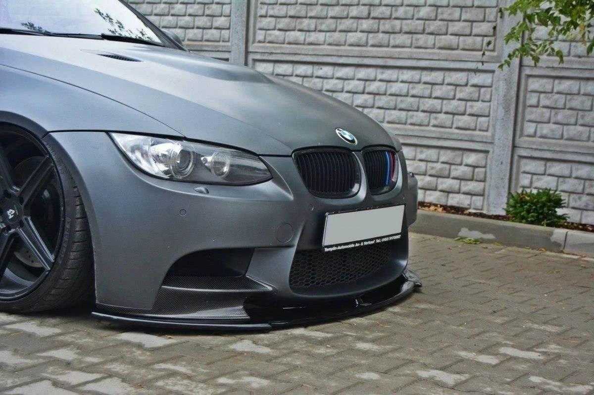 FRONT SPLITTER BMW M3 E92 / E93 (PREFACE MODEL FITS M PERFORMANCE SPLITTERS) - Image 2