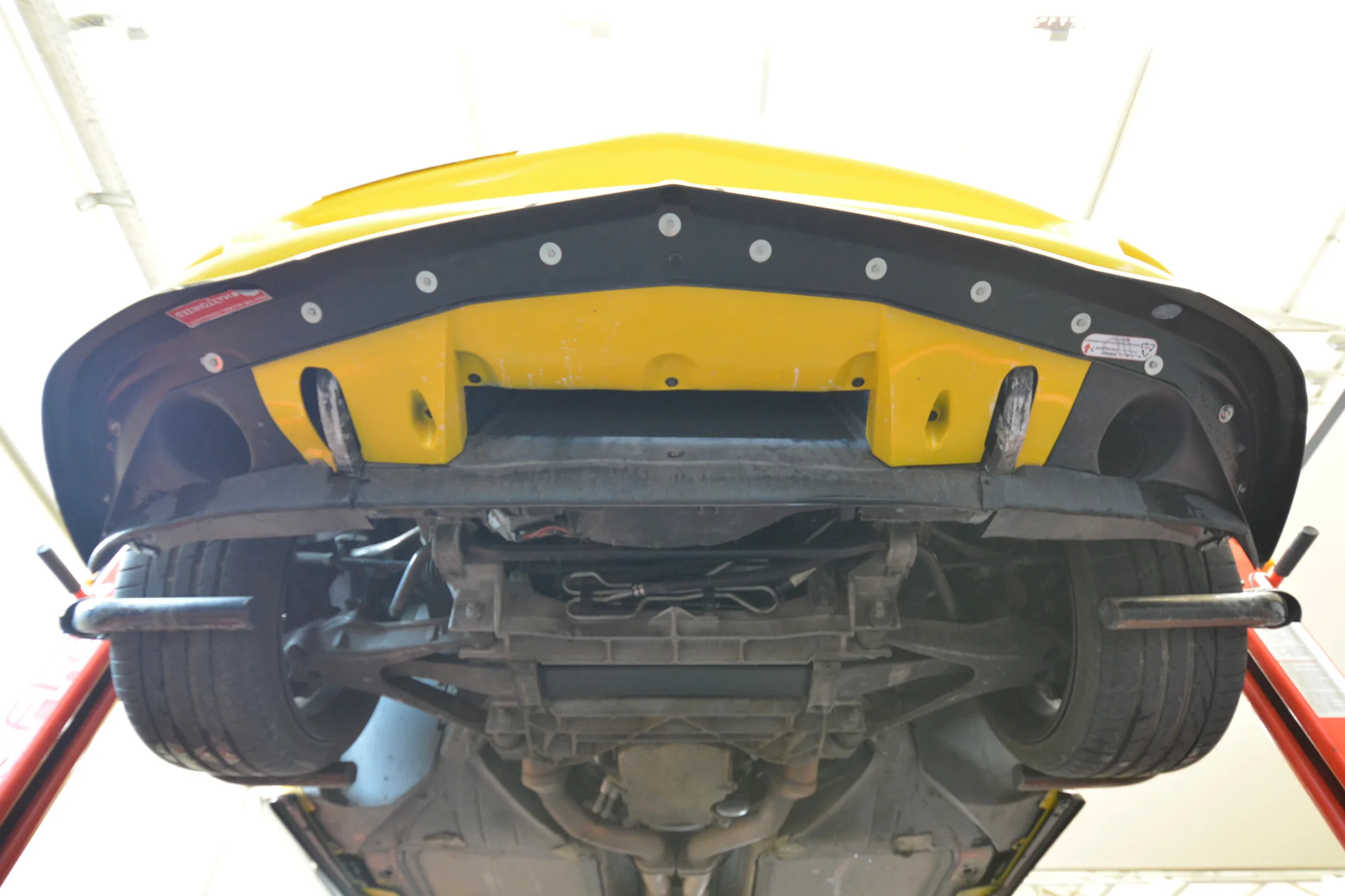 FRONT SPLITTER CHEVROLET CORVETTE C6 - Image 7