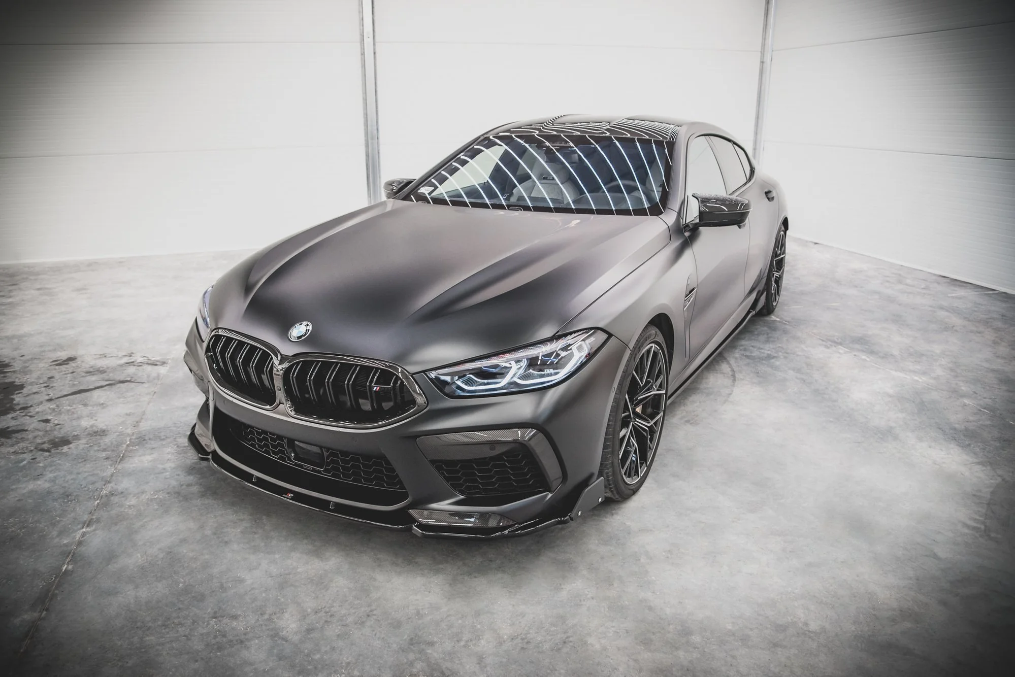 FRONT SPLITTER + FLAPS V.1 BMW M8 GRAN COUPE F93 / COUPE F92 - Image 3