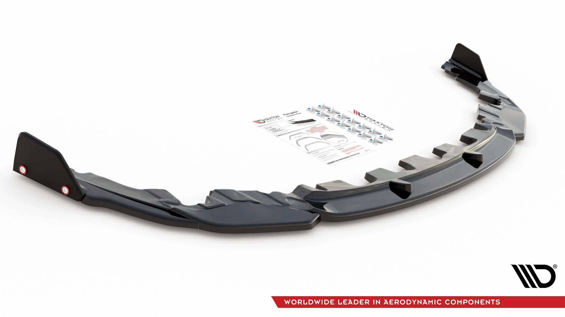 FRONT SPLITTER + FLAPS V.1 BMW M8 GRAN COUPE F93 / COUPE F92 - Image 4