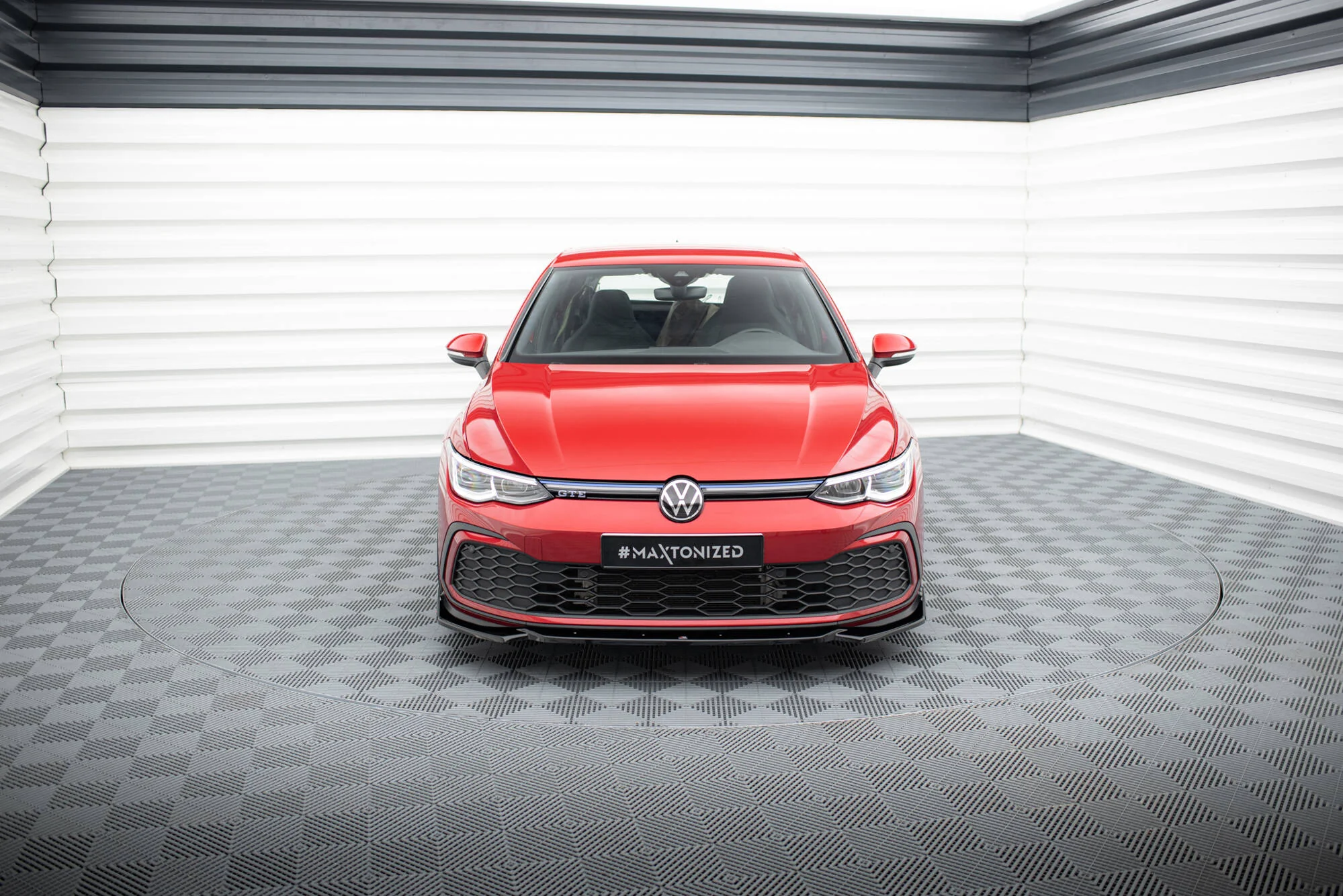 FRONT SPLITTER + FLAPS V.2 VOLKSWAGEN GOLF 8 GTI / R-LINE - Image 2