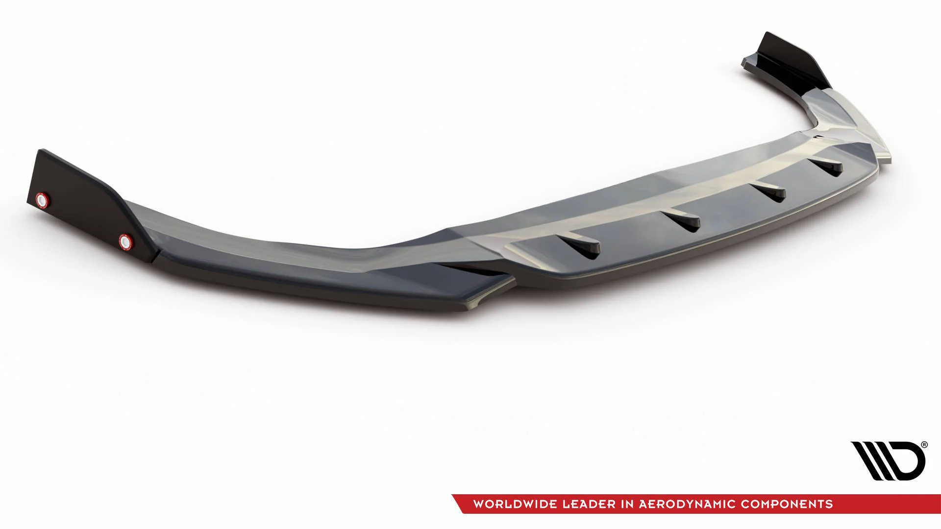 FRONT SPLITTER + FLAPS V.2 VOLKSWAGEN GOLF 8 GTI / R-LINE - Image 5