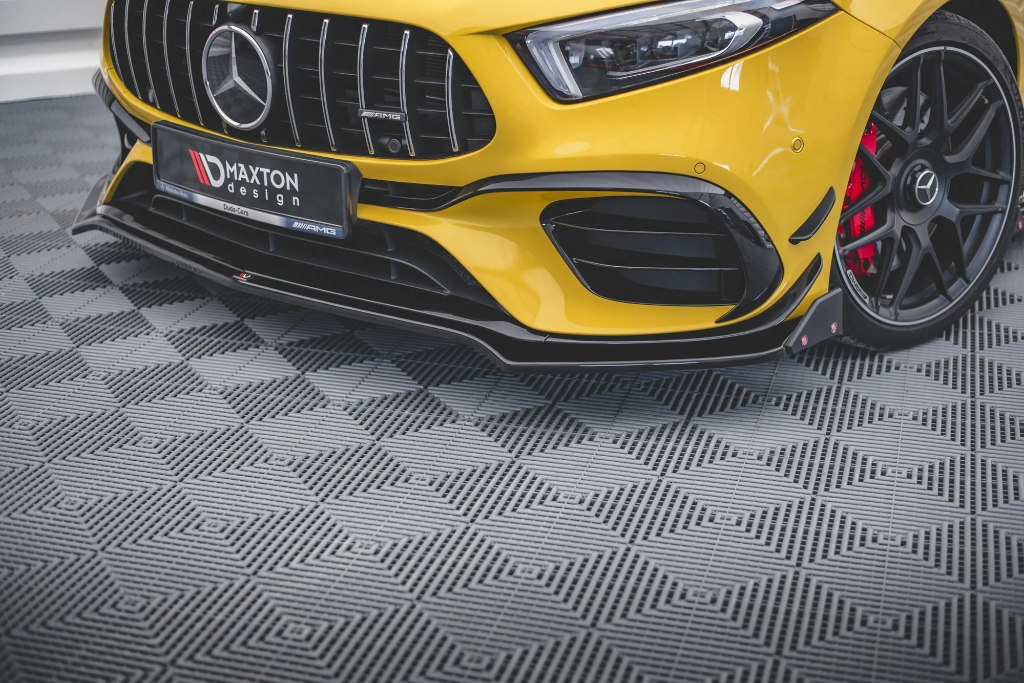 FRONT SPLITTER + FLAPS V.3 MERCEDES-AMG A45 S - Image 3