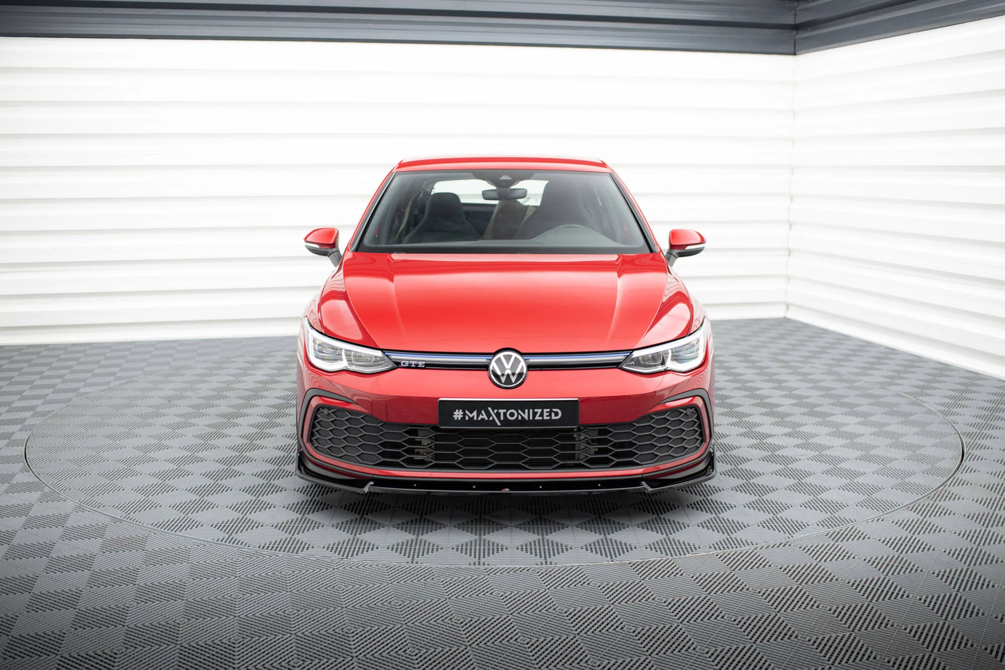 FRONT SPLITTER + FLAPS V.3 VOLKSWAGEN GOLF 8 GTI / R-LINE - Image 2