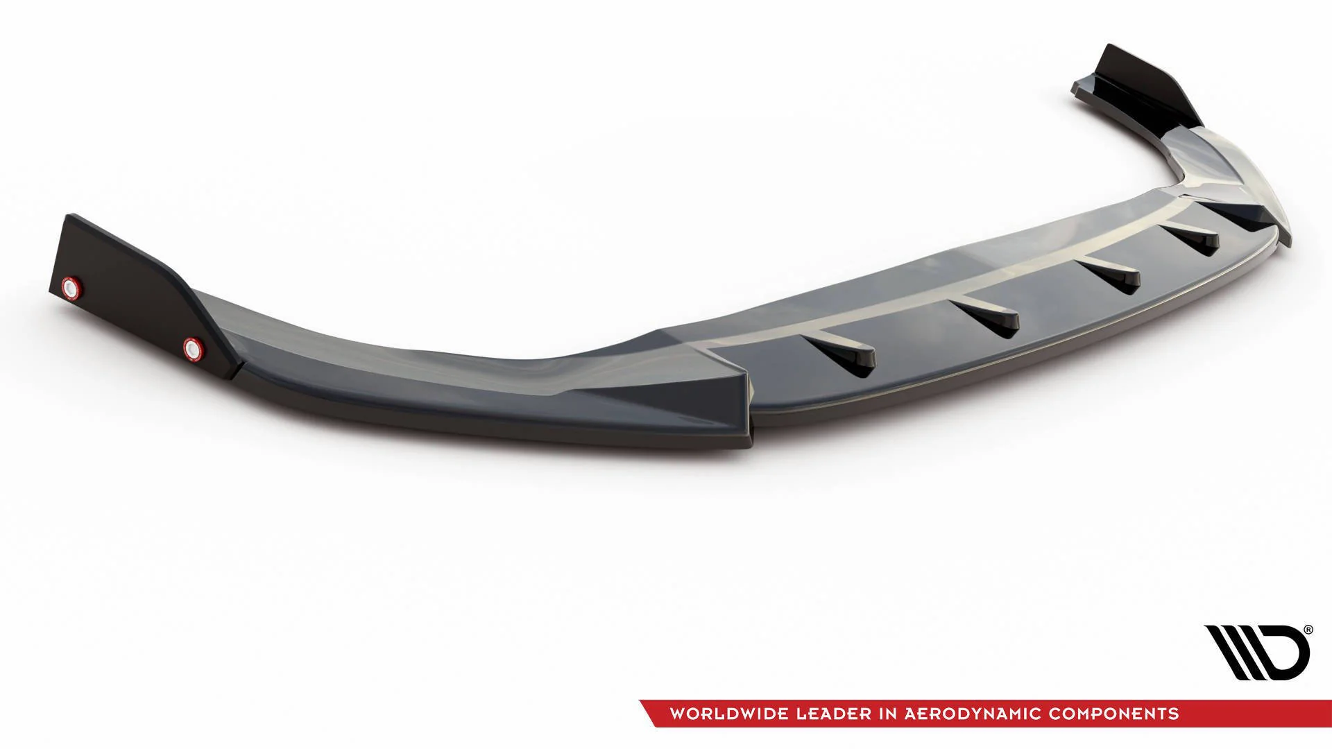 FRONT SPLITTER + FLAPS V.3 VOLKSWAGEN GOLF 8 GTI / R-LINE - Image 5
