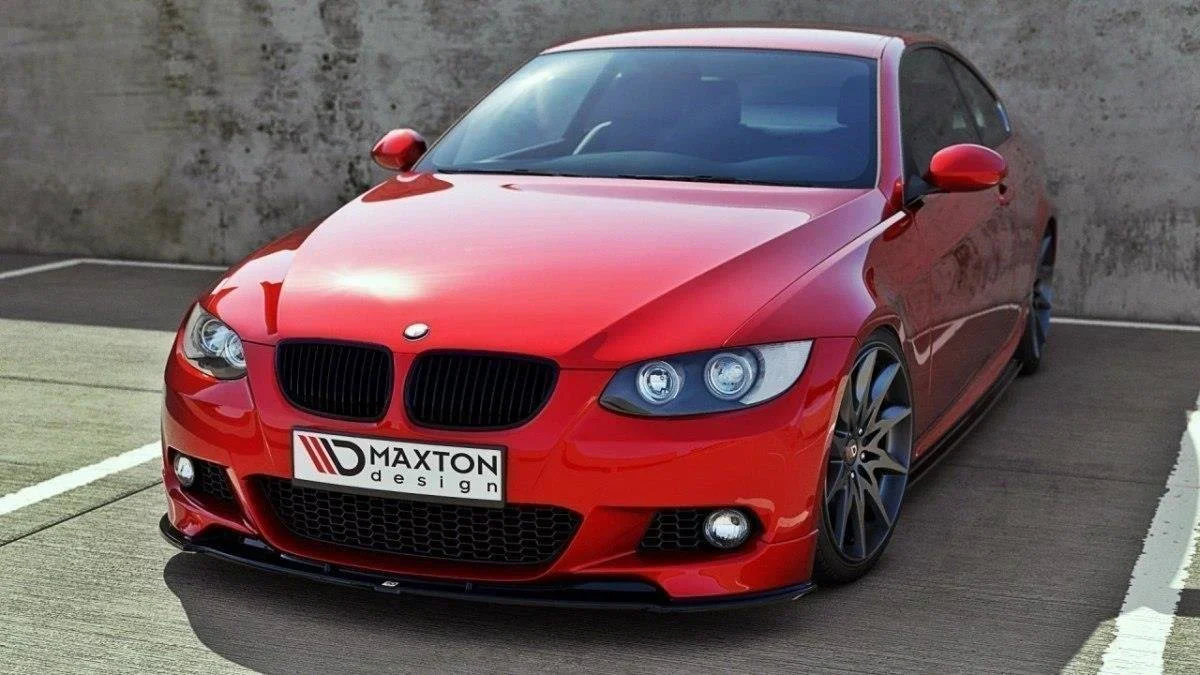 FRONT SPLITTER for BMW 3 E92 MPACK (PREFACE MODEL fits M Performance splitters) - Image 2