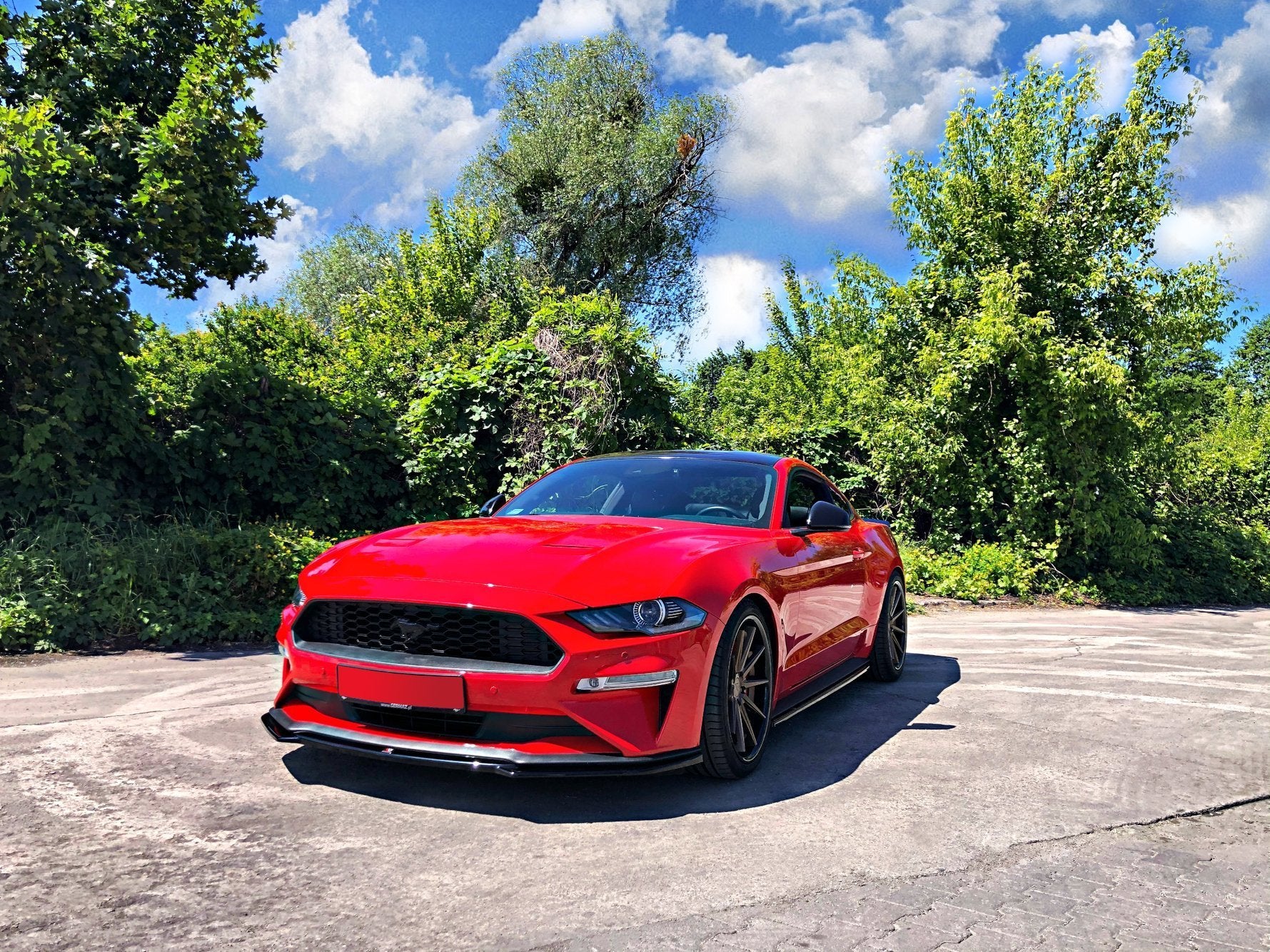 FRONT SPLITTER FORD MUSTANG MK. 6 FACELIFT - Image 3