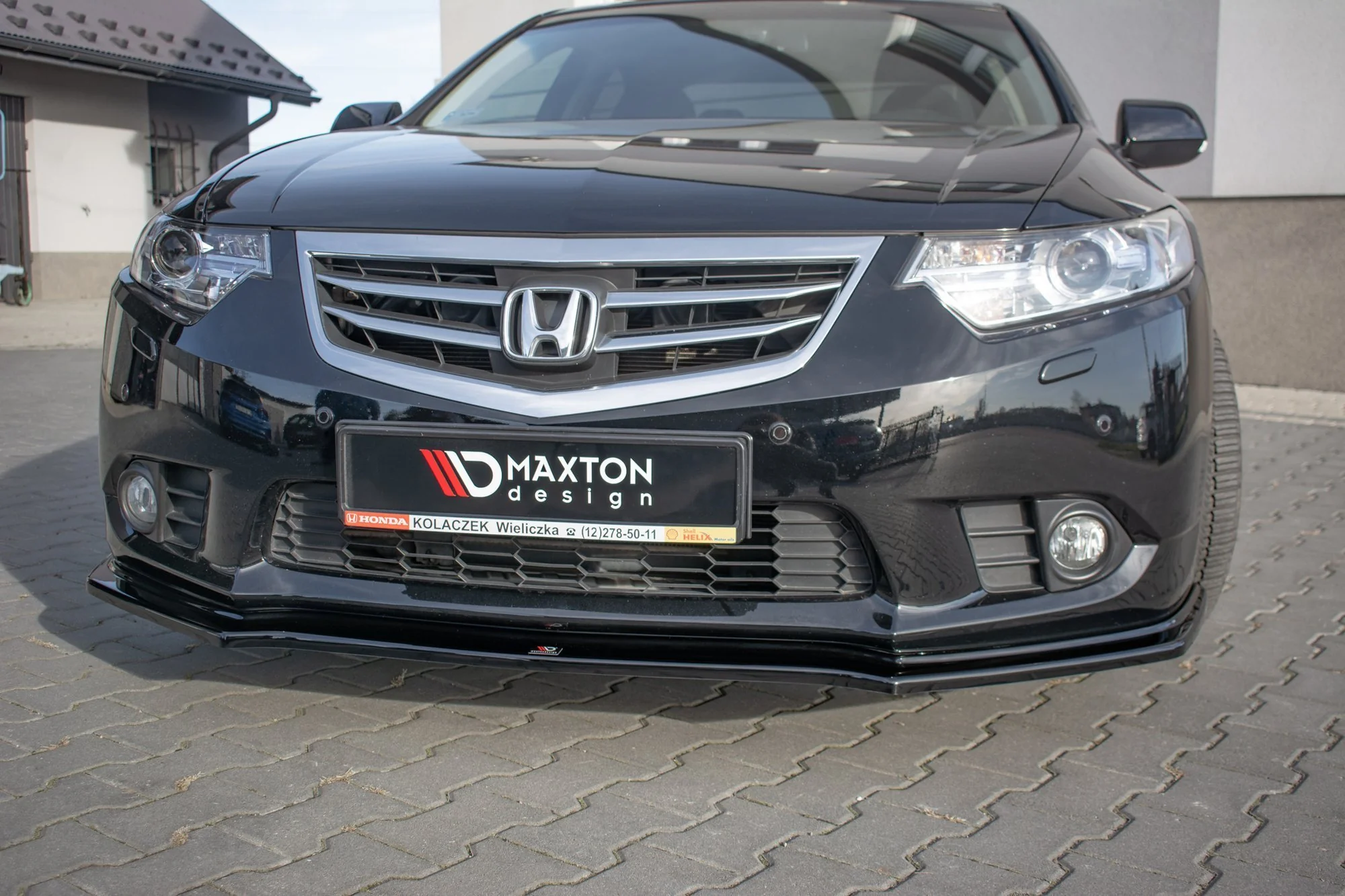 FRONT SPLITTER ACURA TSX CU2 FFACELIFT / HONDA ACCORD VIII (CU SERIES) FACELIFT - Image 3
