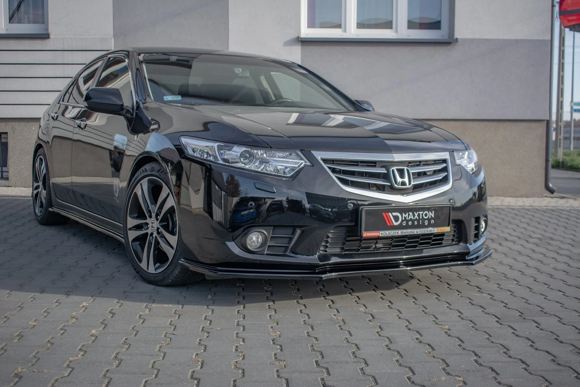 FRONT SPLITTER ACURA TSX CU2 FFACELIFT / HONDA ACCORD VIII (CU SERIES) FACELIFT - Image 4