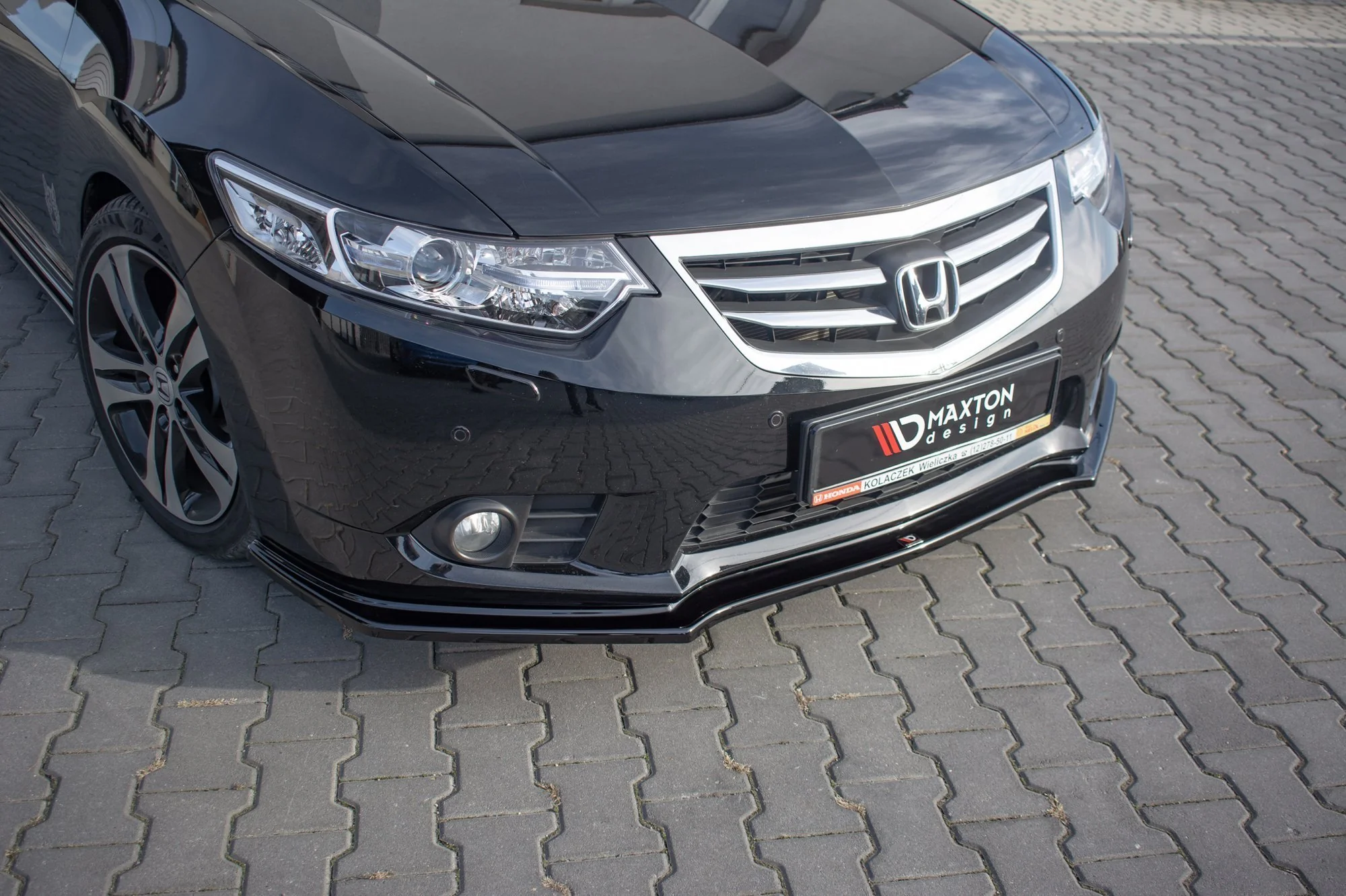 FRONT SPLITTER ACURA TSX CU2 FFACELIFT / HONDA ACCORD VIII (CU SERIES) FACELIFT - Image 5
