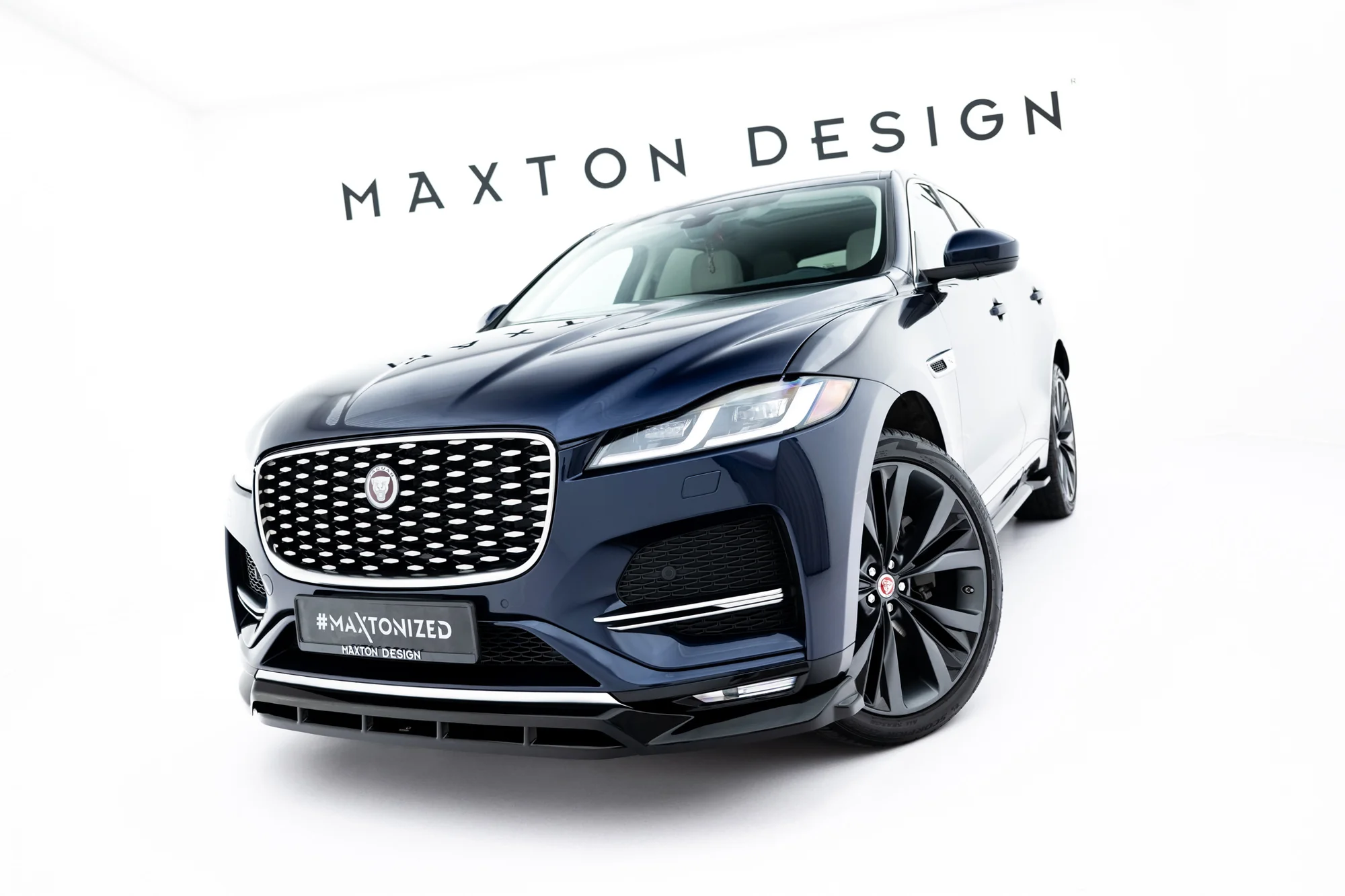 Front Splitter Jaguar F-Pace R-Sport Mk1 Facelift - Image 4