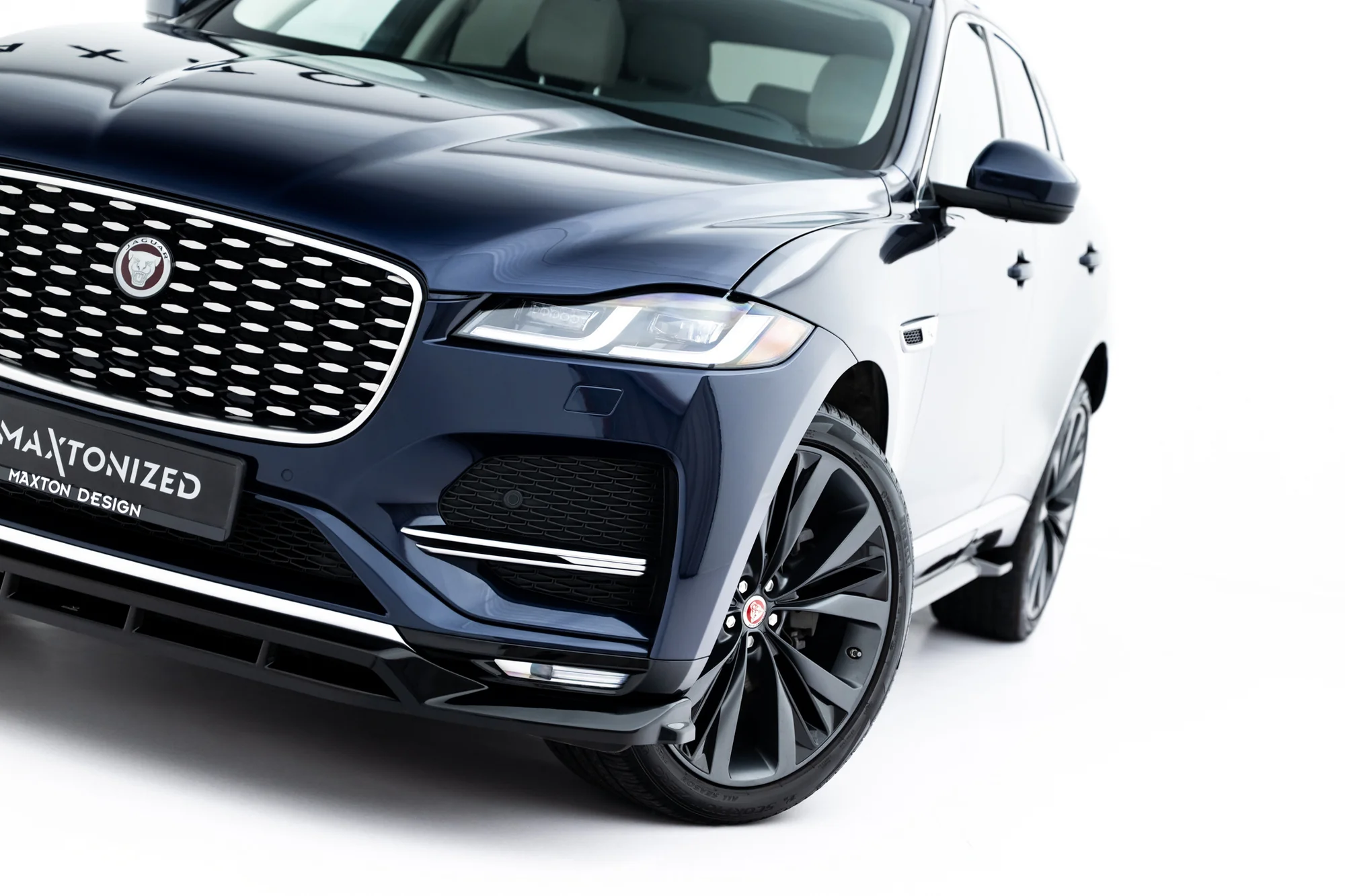 Front Splitter Jaguar F-Pace R-Sport Mk1 Facelift - Image 5