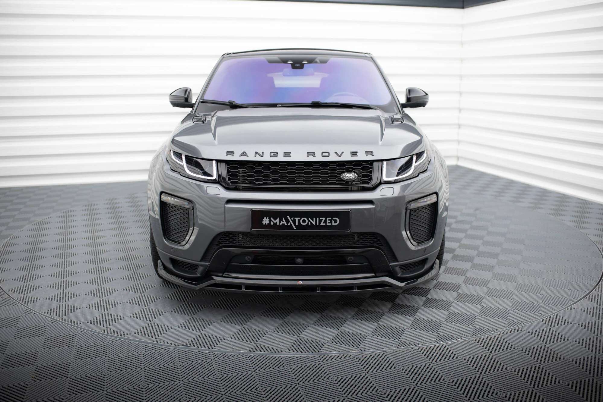 FRONT SPLITTER LAND ROVER RANGE ROVER EVOQUE MK1 FACELIFT - Image 2