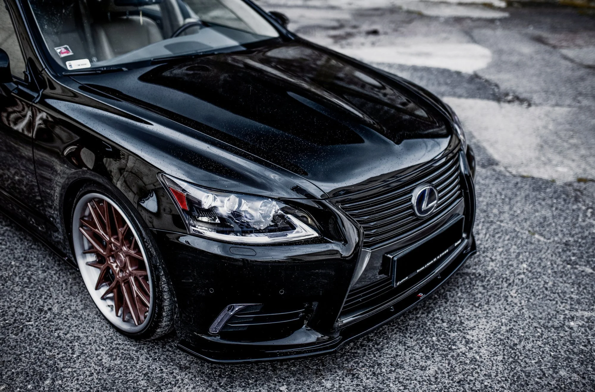 FRONT SPLITTER LEXUS LS MK4 FACELIFT - Image 7
