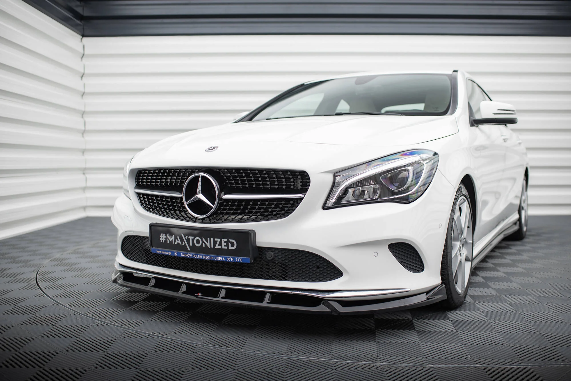 FRONT SPLITTER MERCEDES-BENZ CLA C117 FACELIFT - Image 3