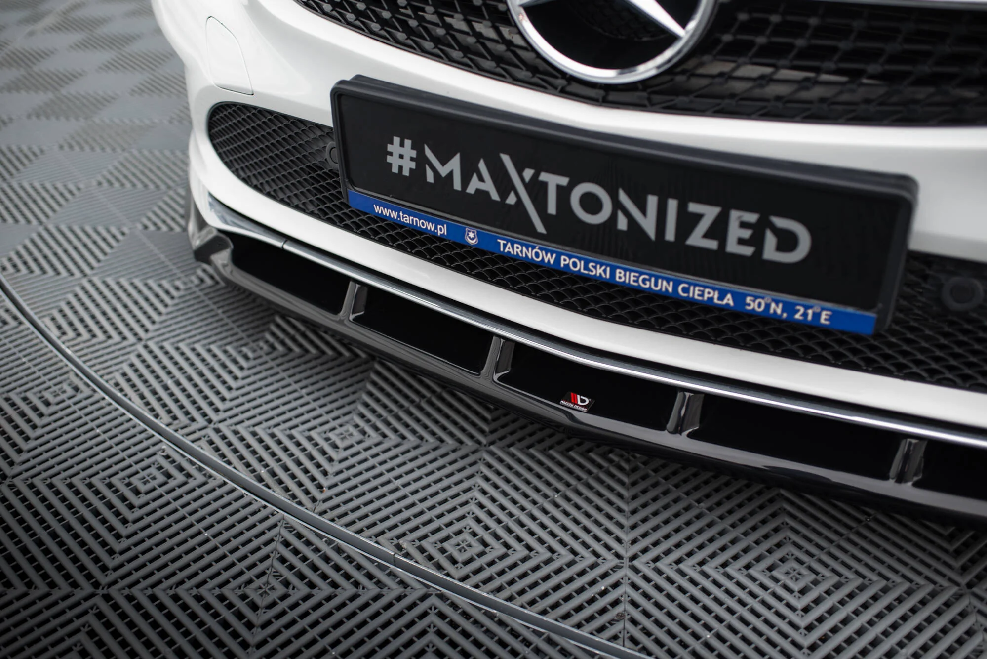 FRONT SPLITTER MERCEDES-BENZ CLA C117 FACELIFT - Image 4