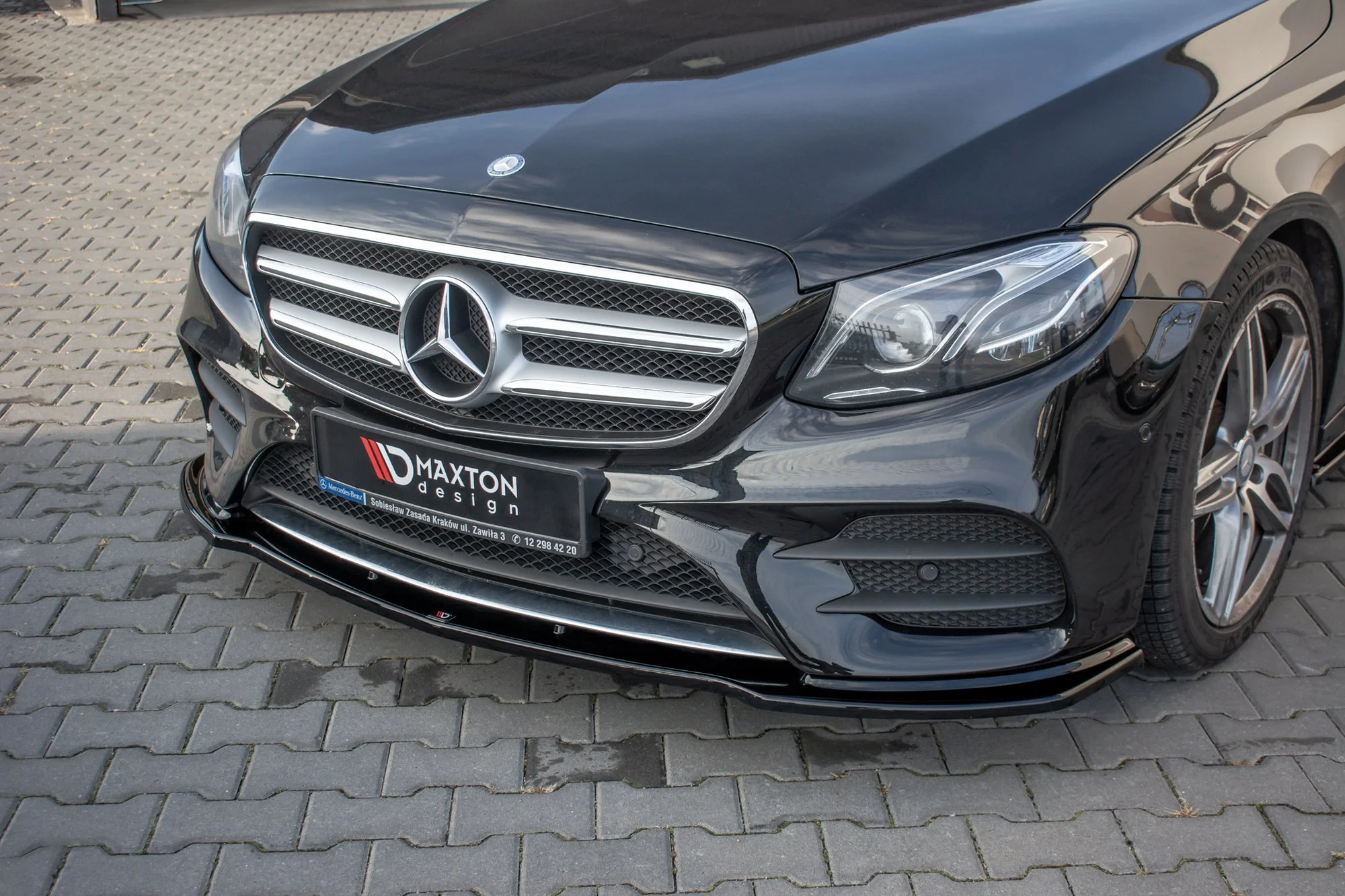 FRONT SPLITTER MERCEDES-BENZ E43 AMG / AMG-LINE W213 - Image 3