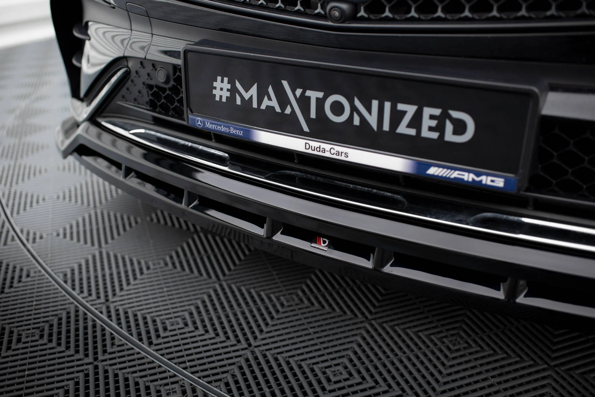 Front Splitter Mercedes-Benz GLC SUV / Coupe AMG-Line X254 / C254 - Image 4