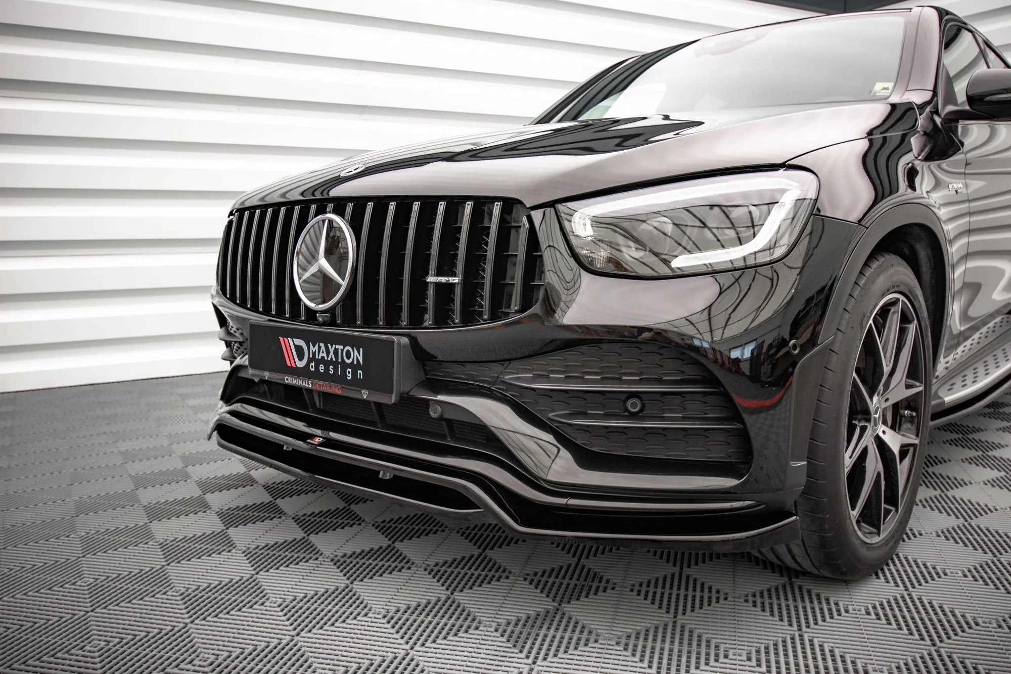 FRONT SPLITTER MERCEDES-BENZ GLC COUPE AMG-LINE C253 FACELIFT - Image 2