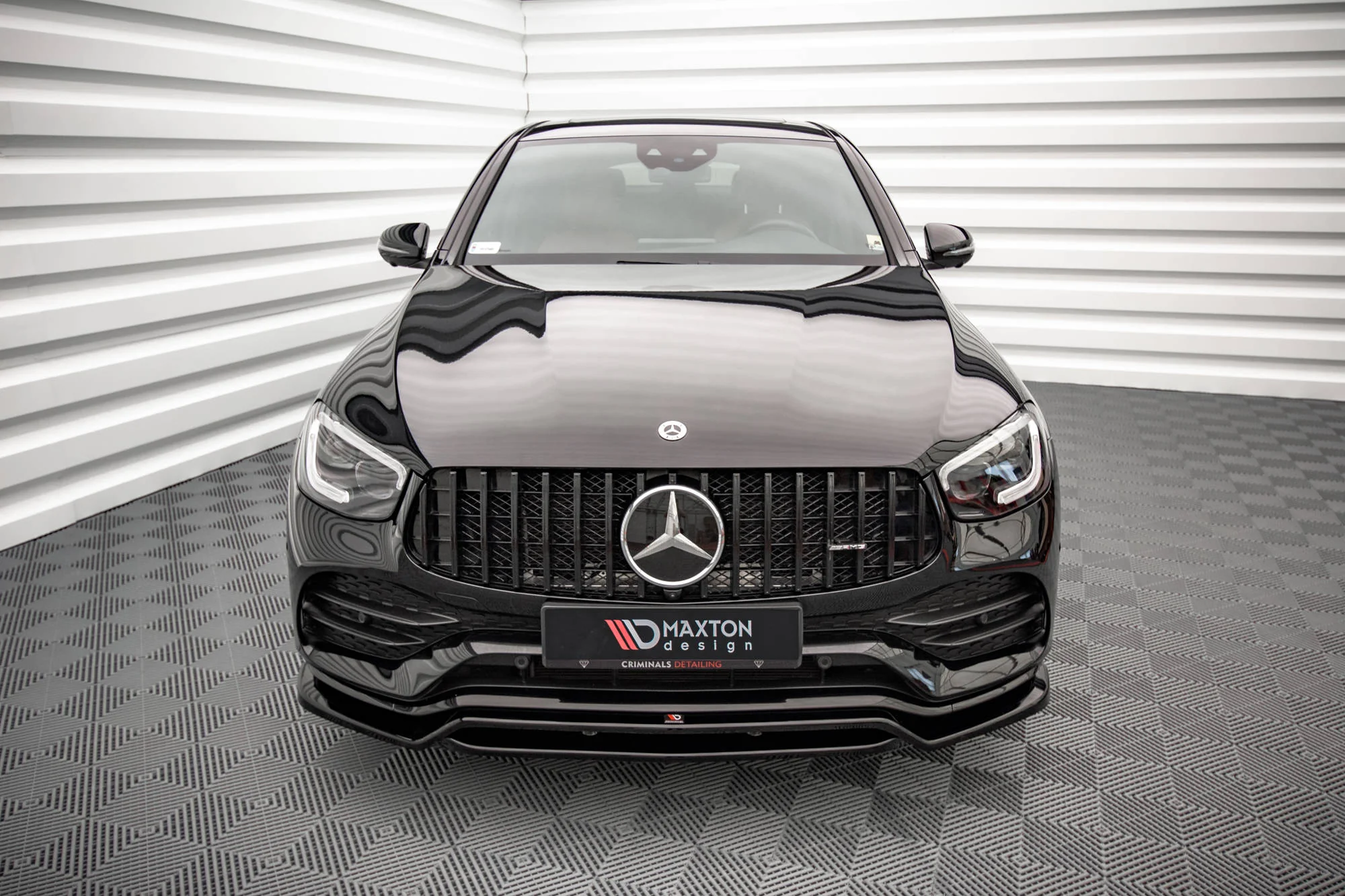 FRONT SPLITTER MERCEDES-BENZ GLC COUPE AMG-LINE C253 FACELIFT - Image 3