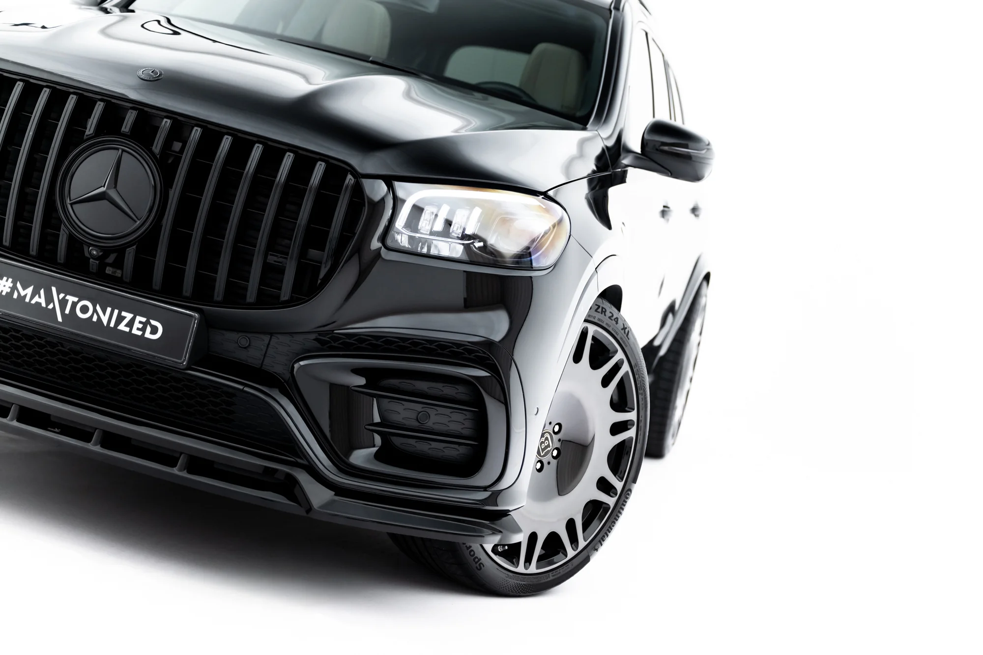 Front Splitter Mercedes-Benz GLS AMG-Line X167 Facelift - Image 4