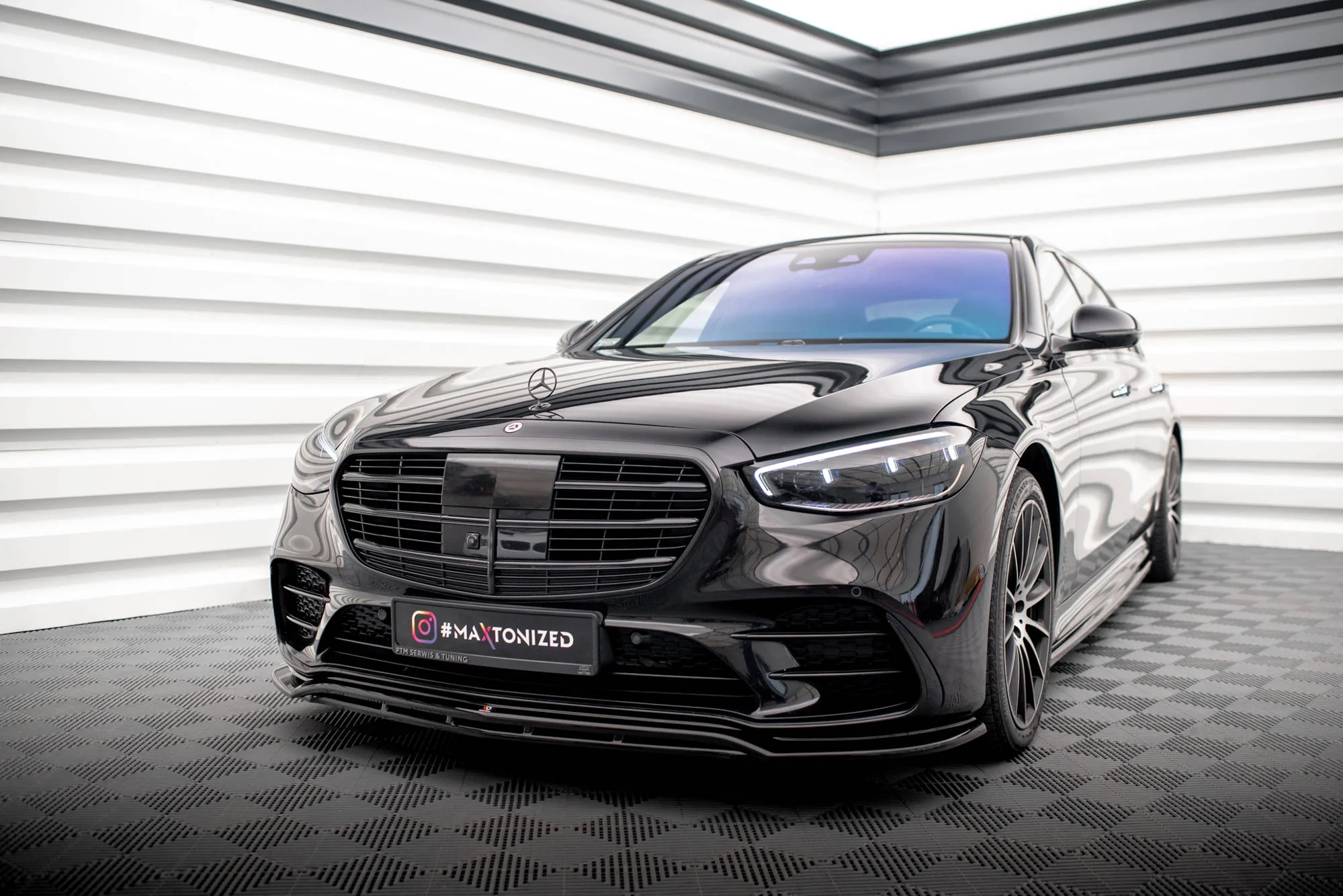 FRONT SPLITTER MERCEDES-BENZ S AMG-LINE W223 - Image 3