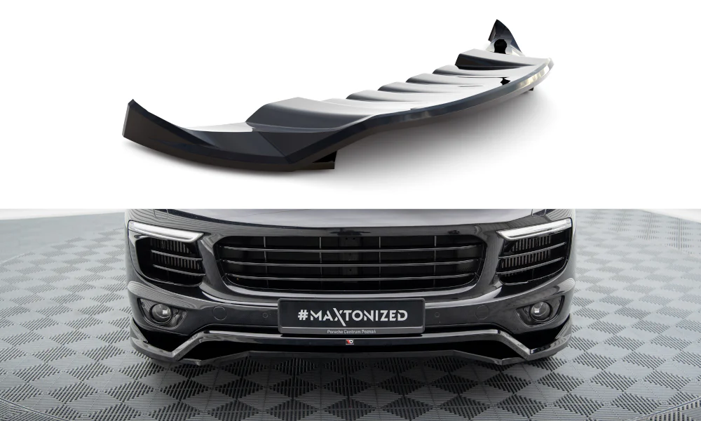 FRONT SPLITTER PORSCHE CAYENNE MK2 FACELIFT