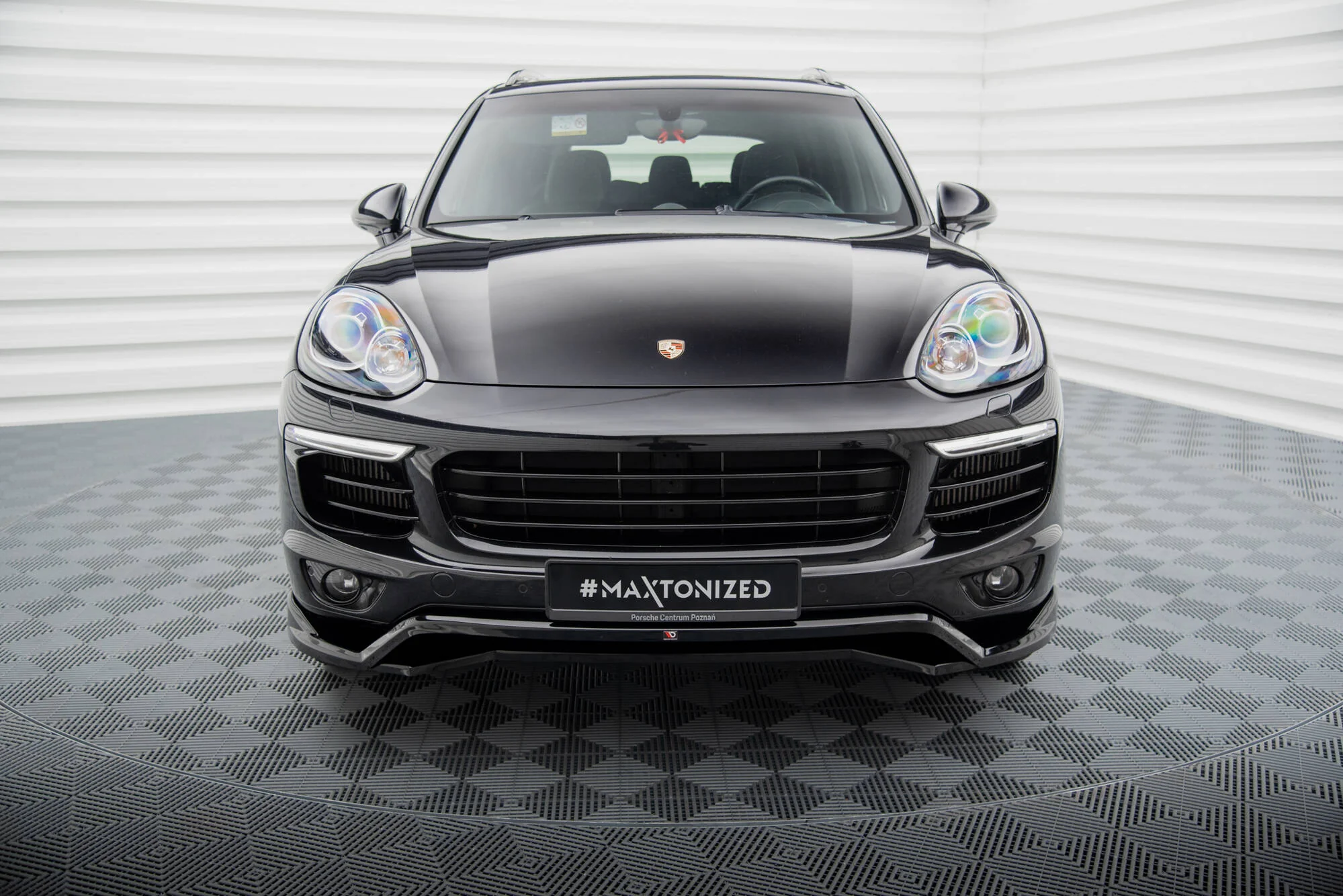 FRONT SPLITTER PORSCHE CAYENNE MK2 FACELIFT - Image 2