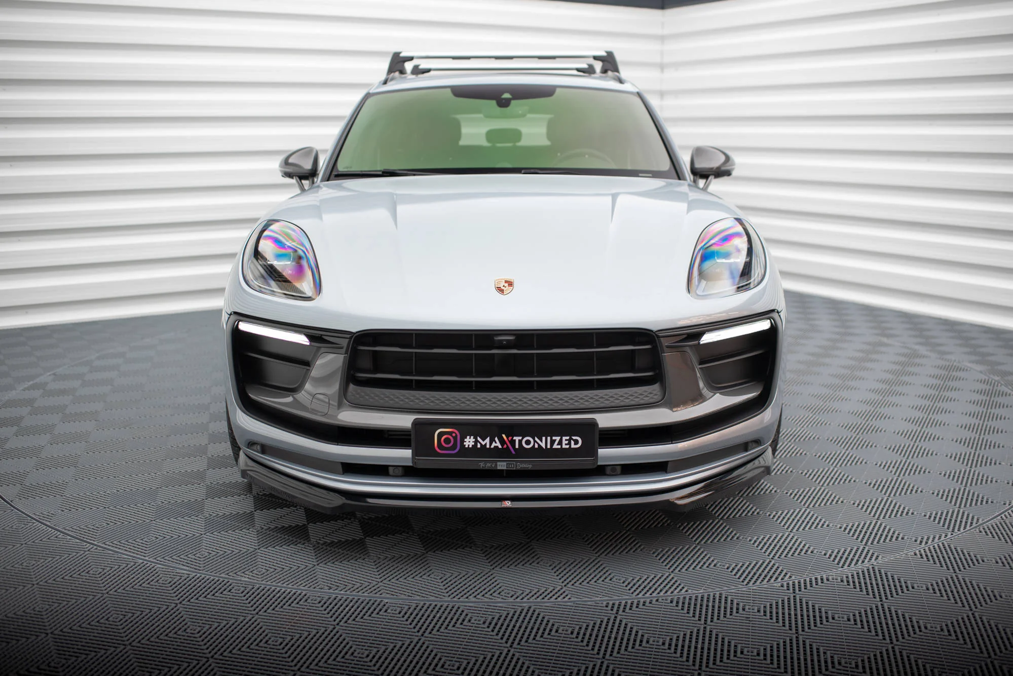 FRONT SPLITTER PORSCHE MACAN MK1 FACELIFT 2 - Image 2