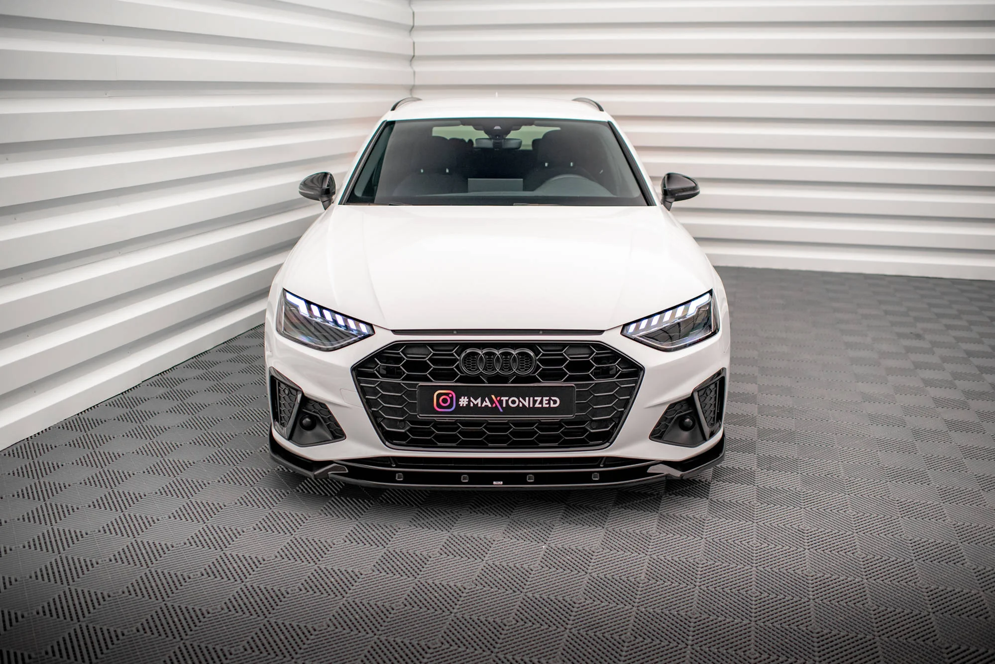 FRONT SPLITTER V.1 AUDI A4 S-LINE / S4 B9 FACELIFT - Image 4