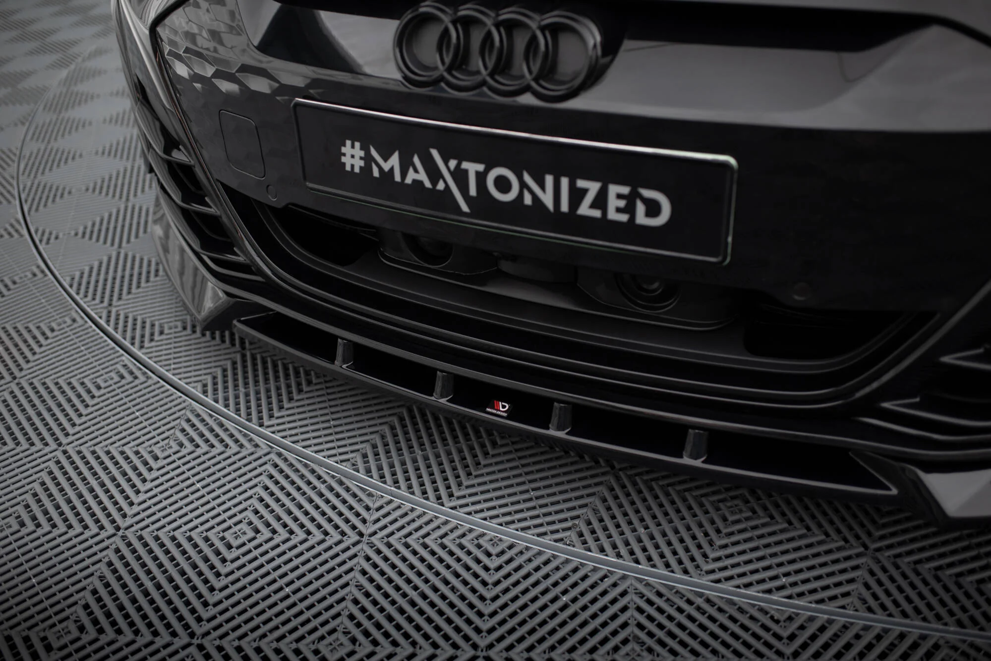 FRONT SPLITTER V.1 AUDI E-TRON GT / RS GT MK1 - Image 4