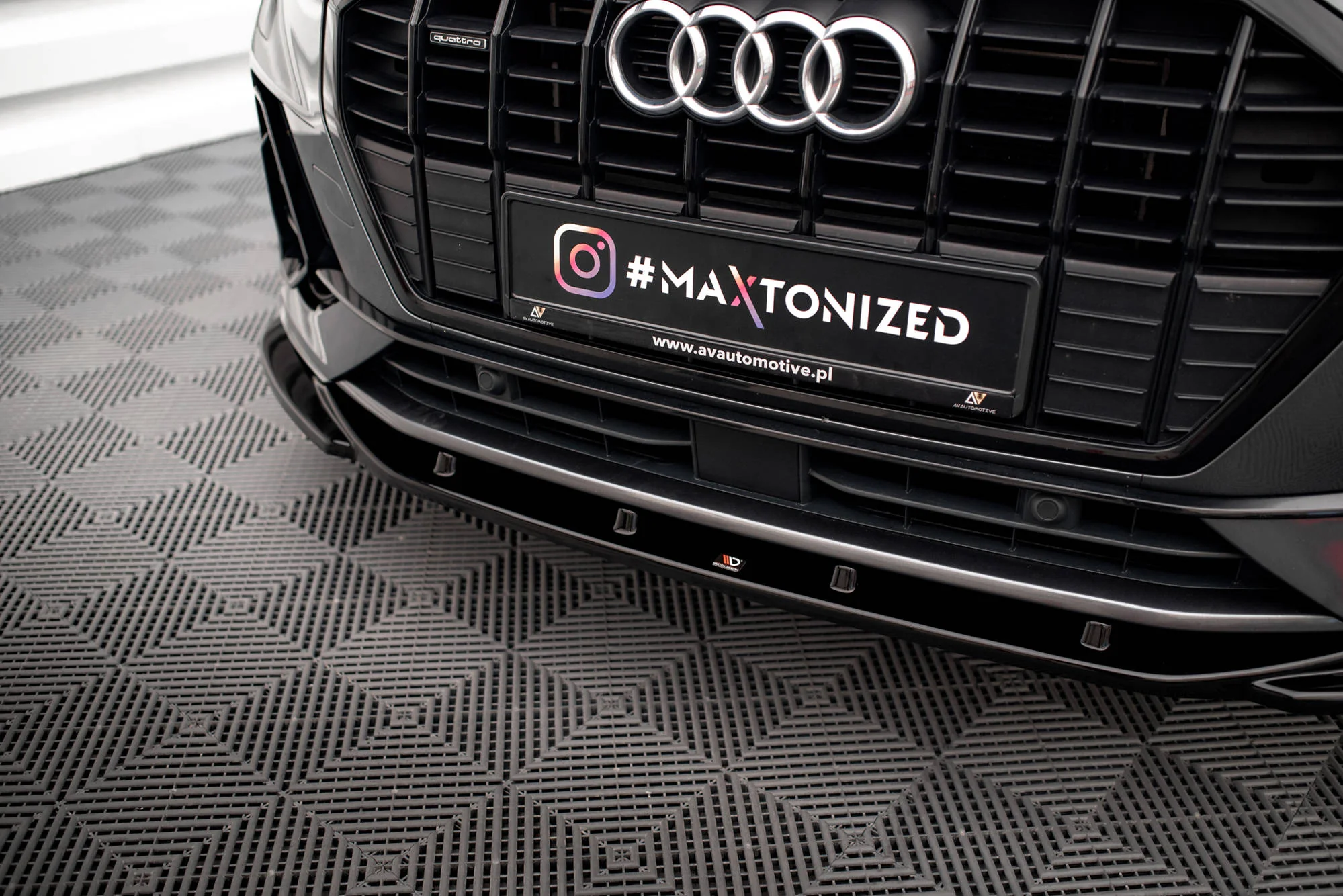FRONT SPLITTER V.1 AUDI Q3 S-LINE F3 - Image 3