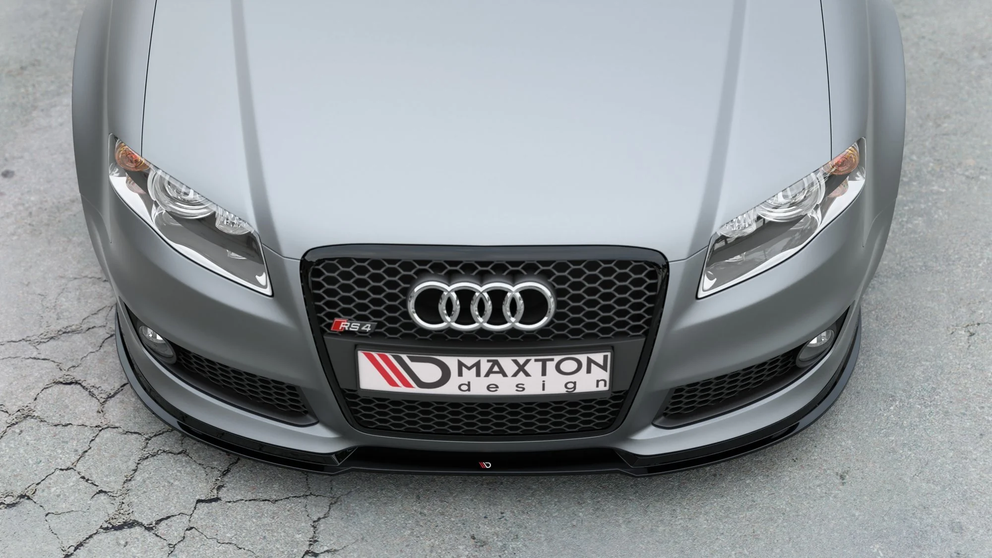 FRONT SPLITTER V.1 AUDI RS4 B7 - Image 5
