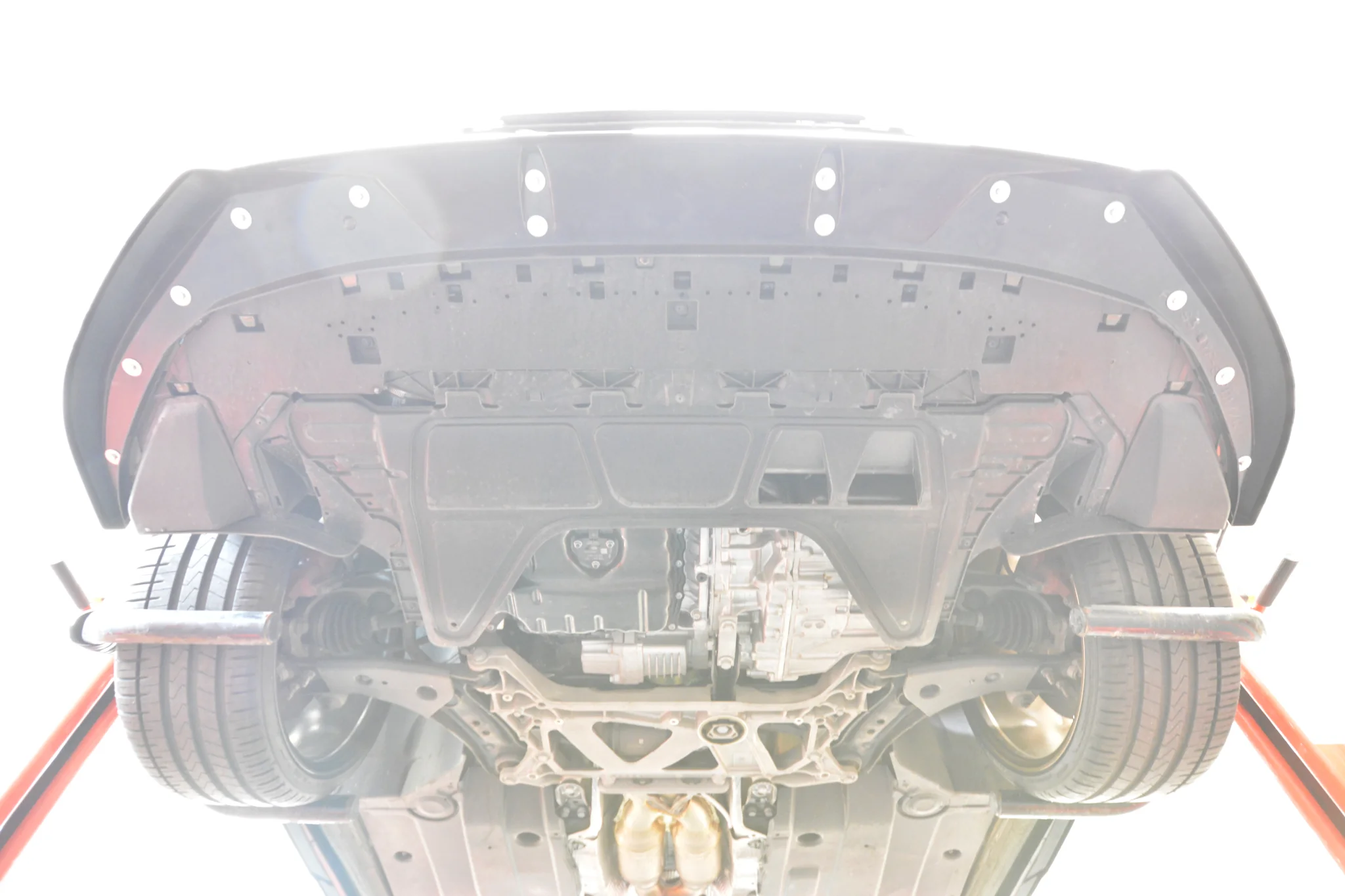 Front Splitter V.1 Audi A3 S-Line Sedan / S3 Sedan 8Y Facelift - Image 7