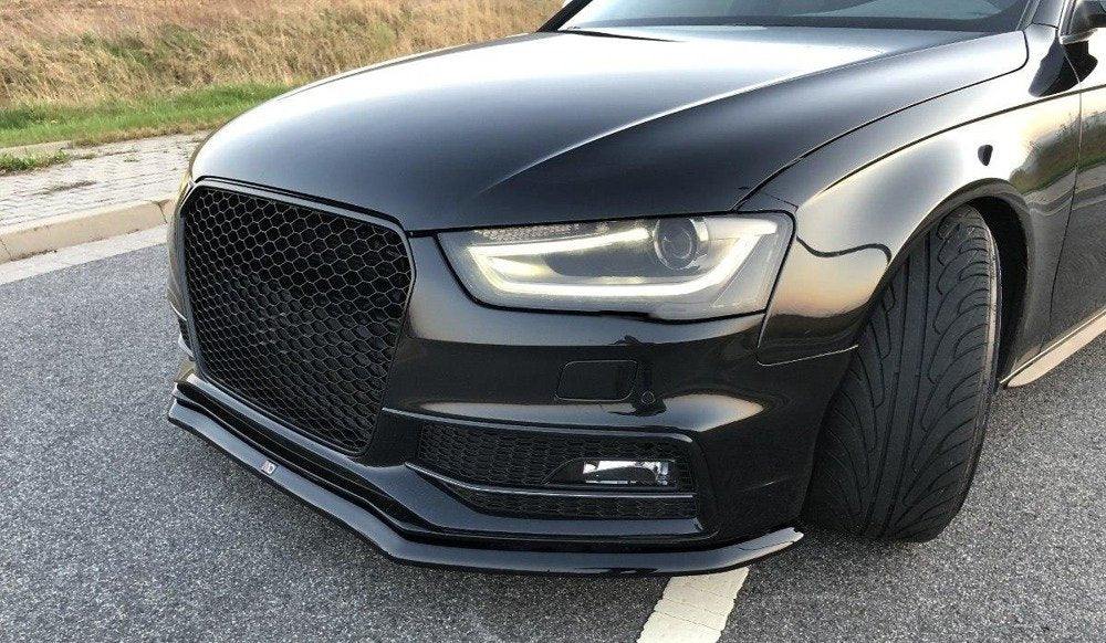 FRONT SPLITTER V.1 AUDI S4 / A4 S-LINE B8 FL - Image 7