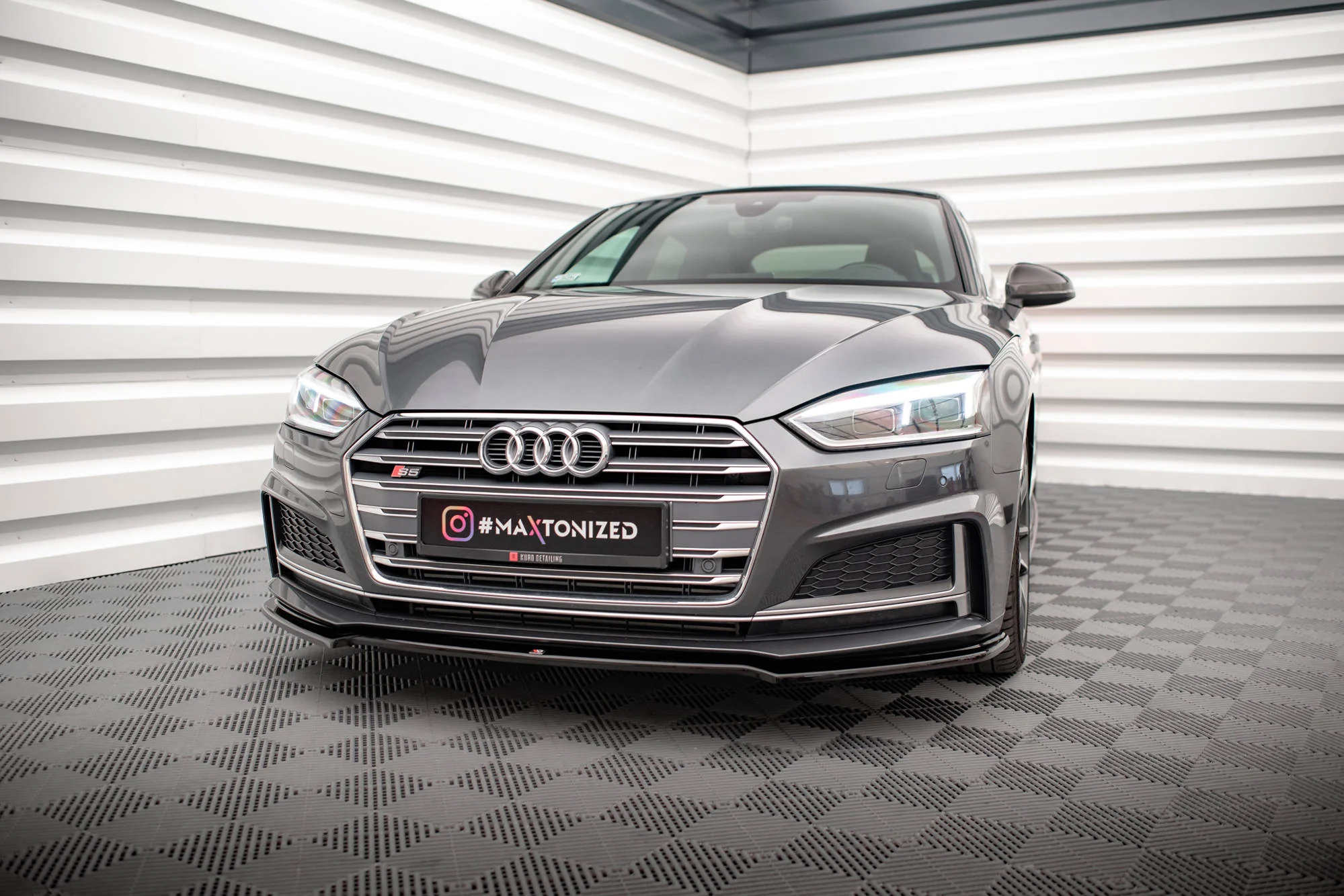 FRONT SPLITTER V.1 AUDI S5 / A5 S-LINE F5 COUPE / SPORTBACK - Image 3