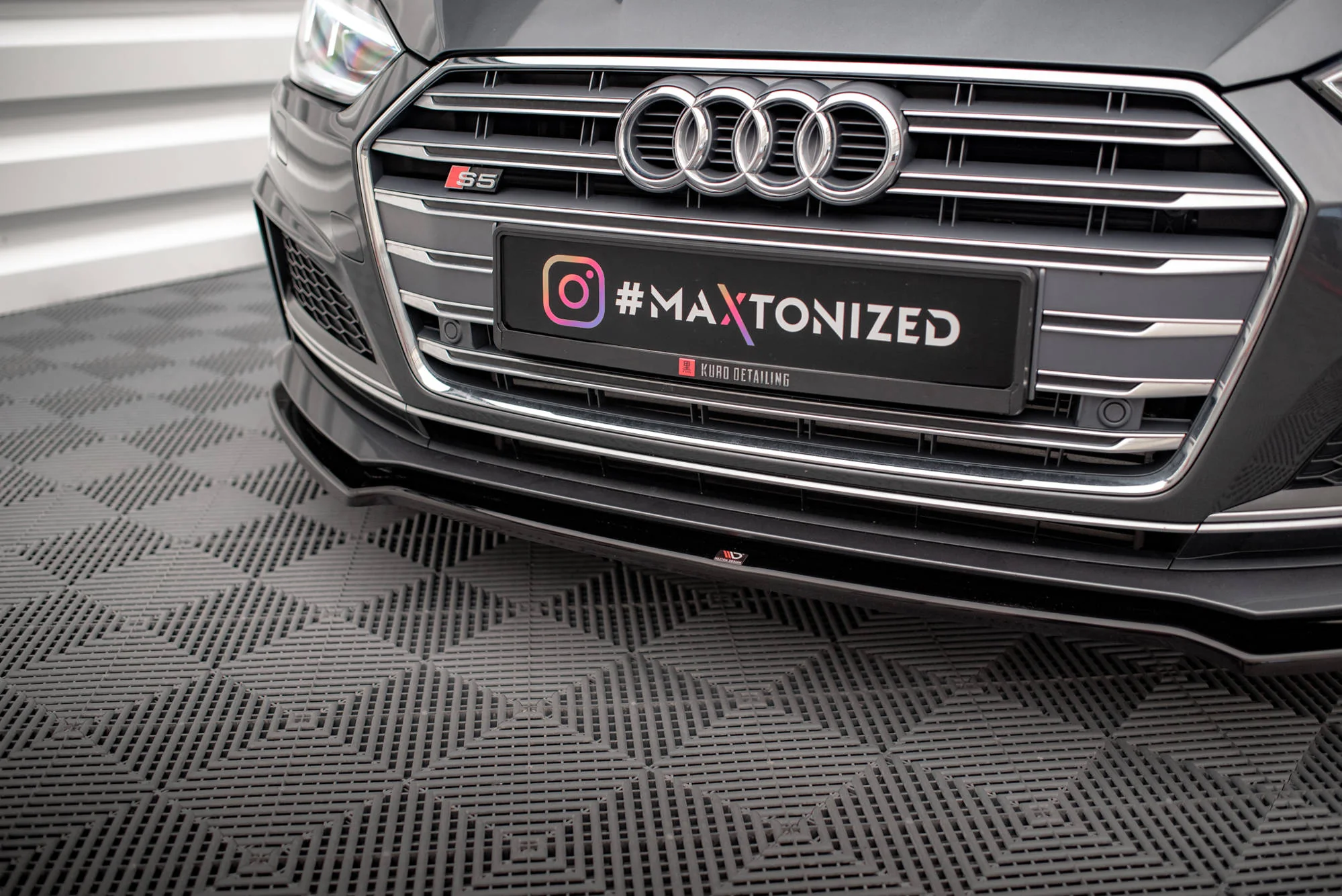 FRONT SPLITTER V.1 AUDI S5 / A5 S-LINE F5 COUPE / SPORTBACK - Image 4