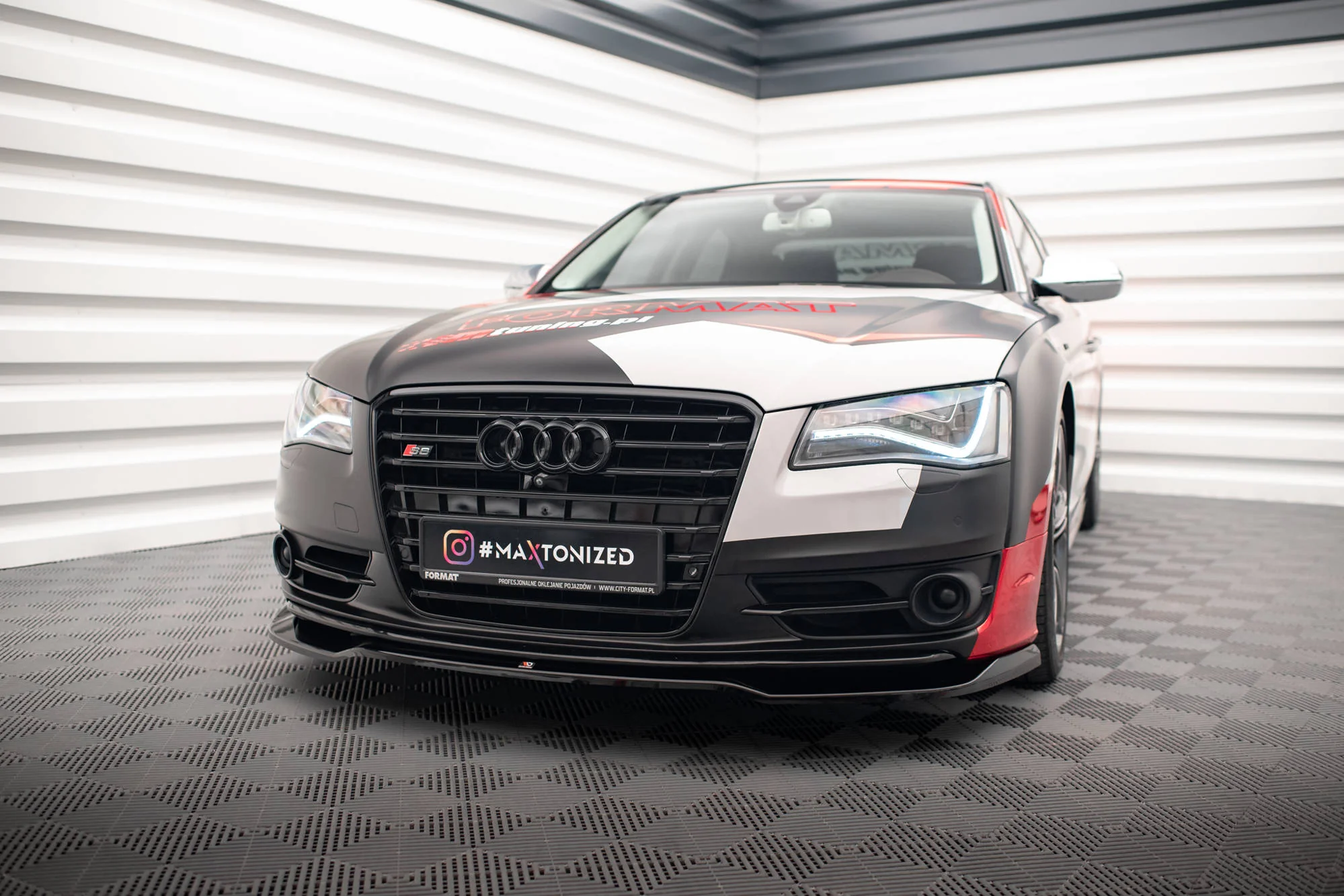 FRONT SPLITTER V.1 AUDI S8 D4 - Image 2