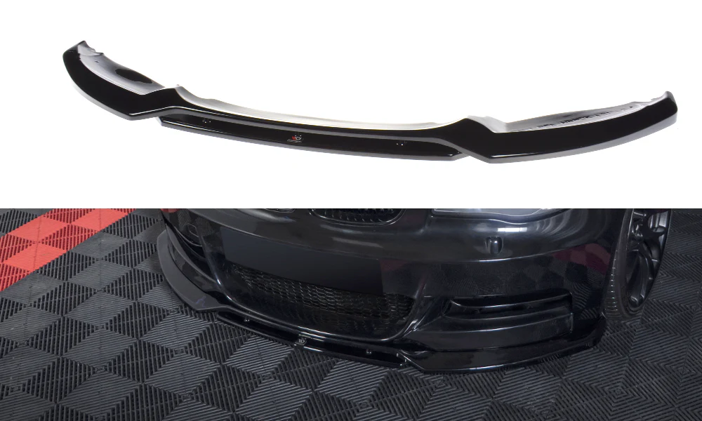 FRONT SPLITTER V.1 BMW 1 E82 FACELIFT M-PACK