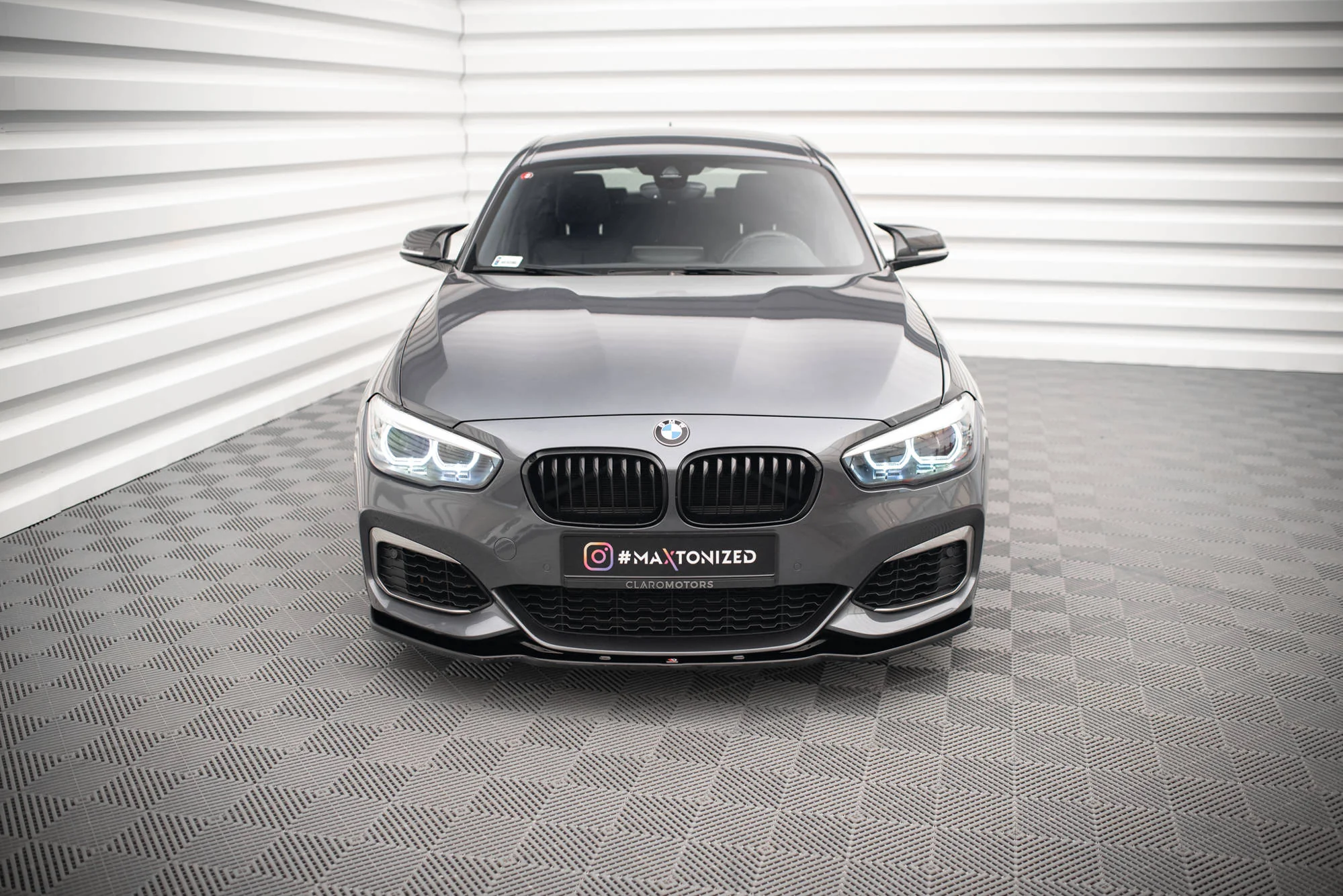 FRONT SPLITTER V.1 BMW 1 F20/F21 M-POWER FACELIFT - Image 2