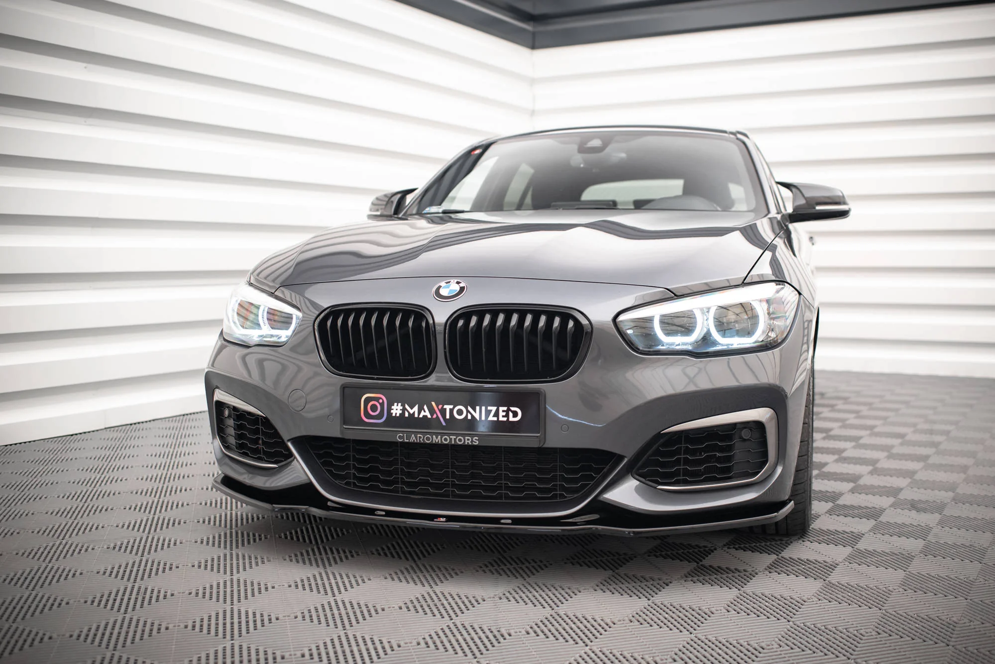 FRONT SPLITTER V.1 BMW 1 F20/F21 M-POWER FACELIFT - Image 3