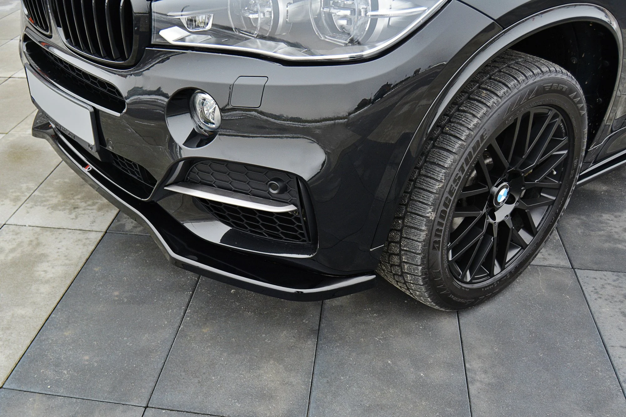 FRONT SPLITTER V.1 BMW X5 F15 M50D