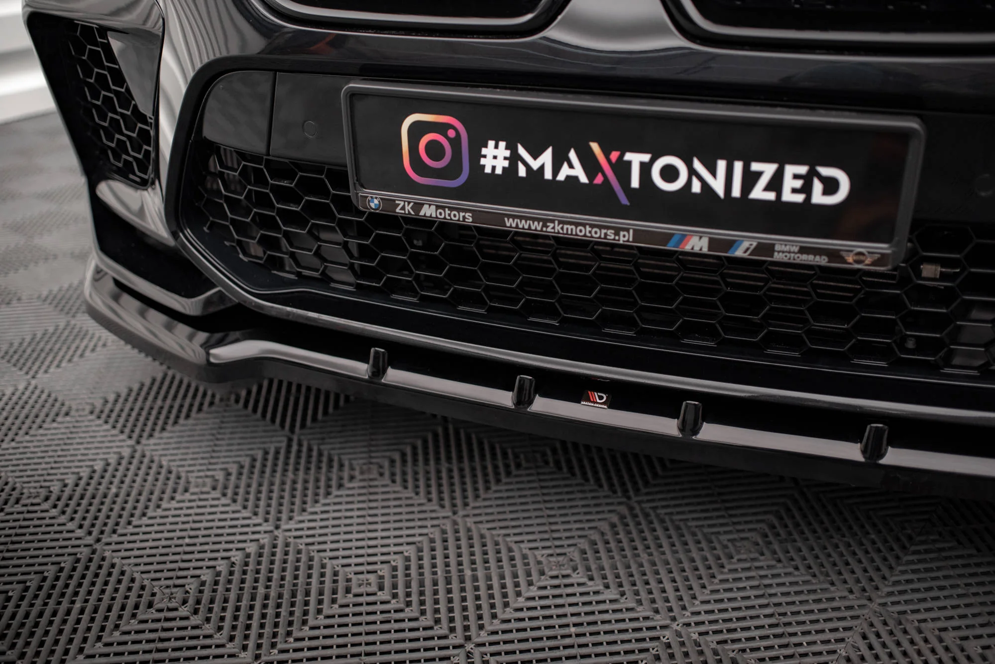 FRONT SPLITTER V.1 BMW X6 M F96 - Image 2