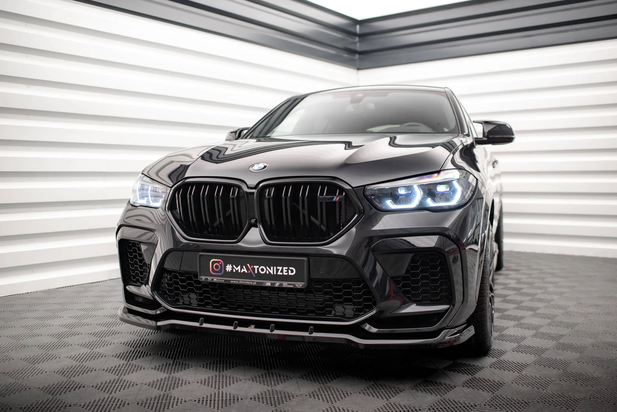 FRONT SPLITTER V.1 BMW X6 M F96 - Image 3