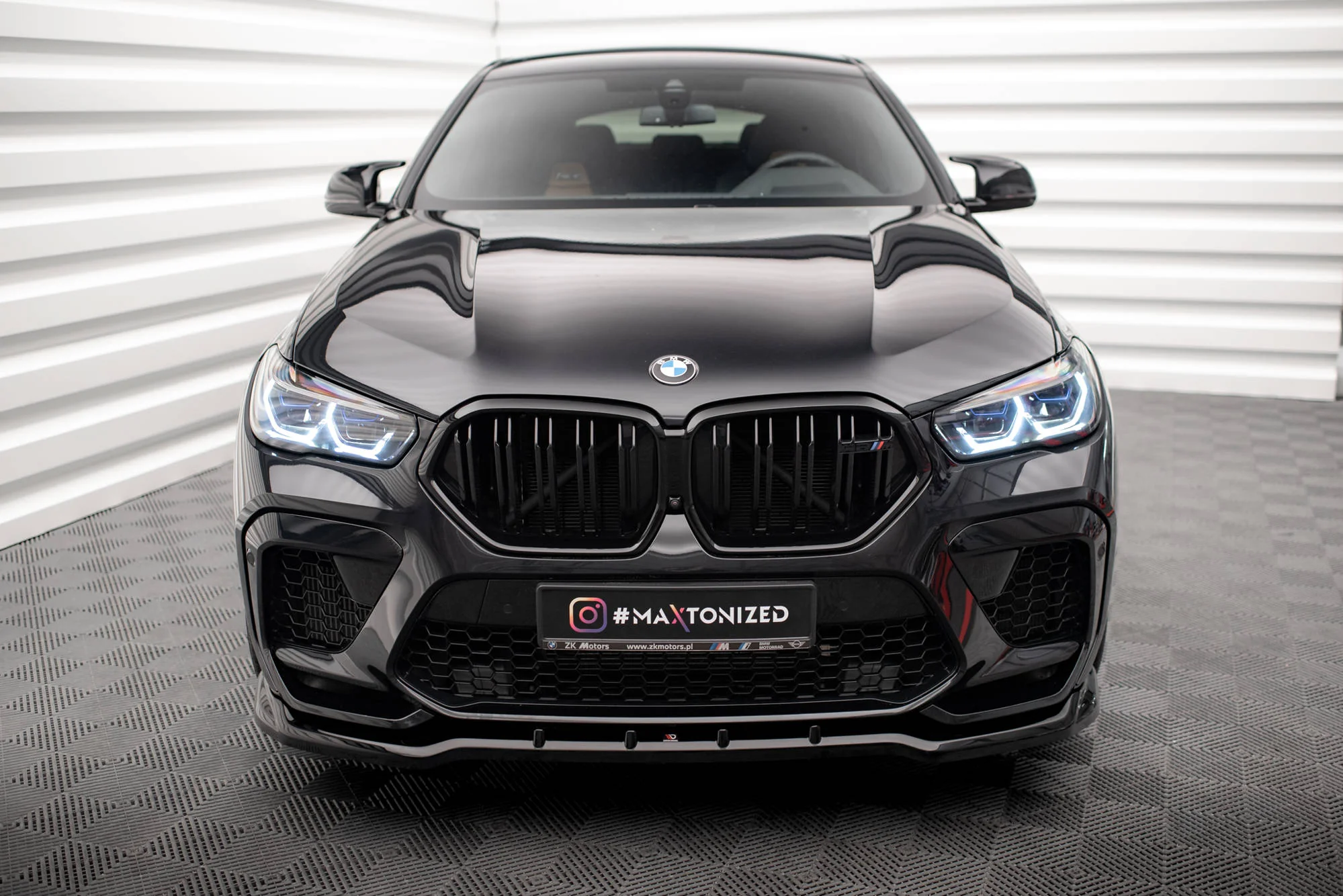 FRONT SPLITTER V.1 BMW X6 M F96 - Image 4