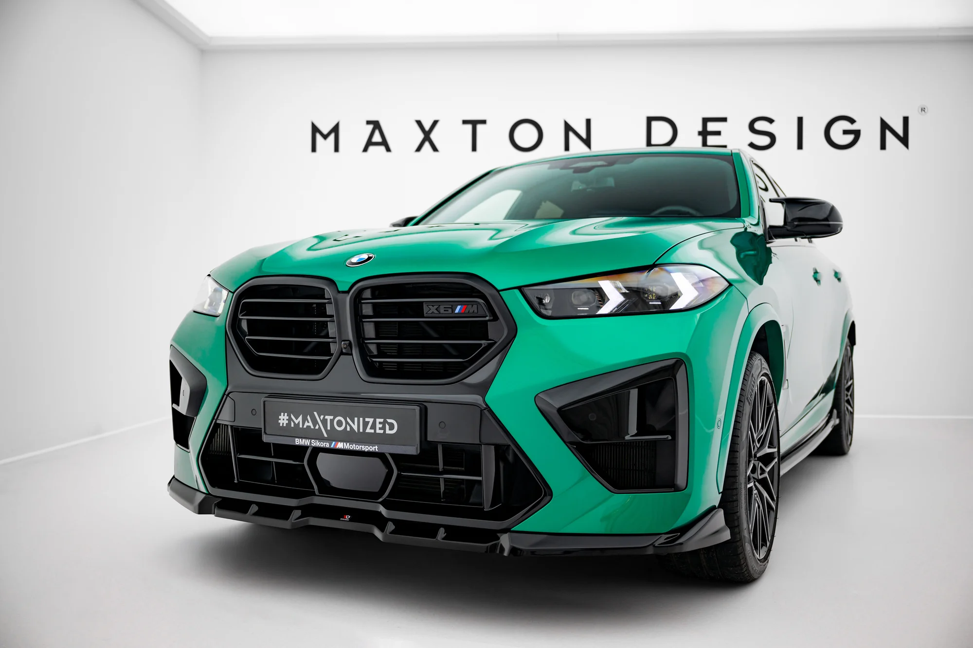 Front Splitter V.1 BMW X6 M F96 Facelift - Image 3