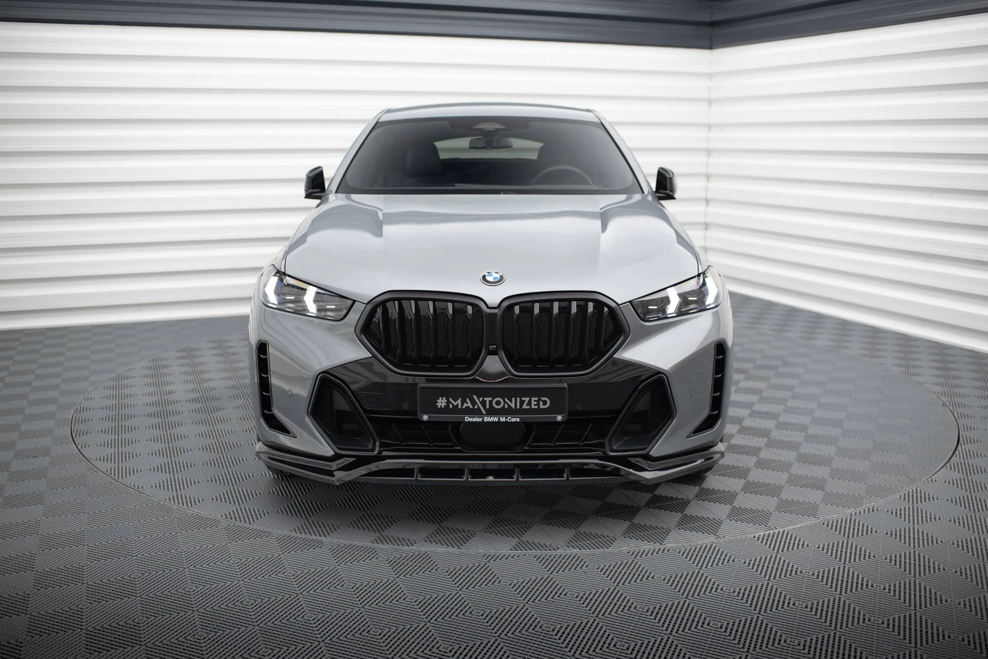 FRONT SPLITTER V.1 BMW X6 M-PACK G06 FACELIFT - Image 2