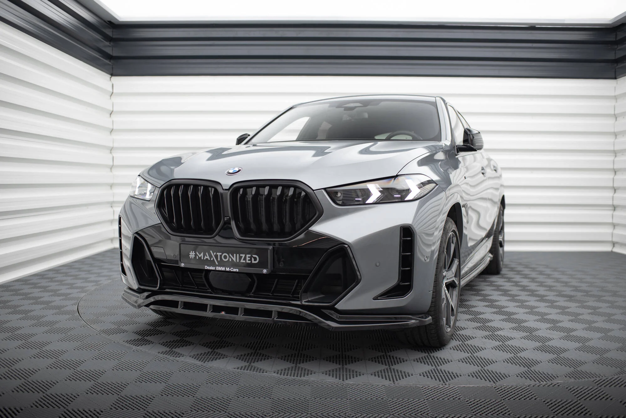 FRONT SPLITTER V.1 BMW X6 M-PACK G06 FACELIFT - Image 3