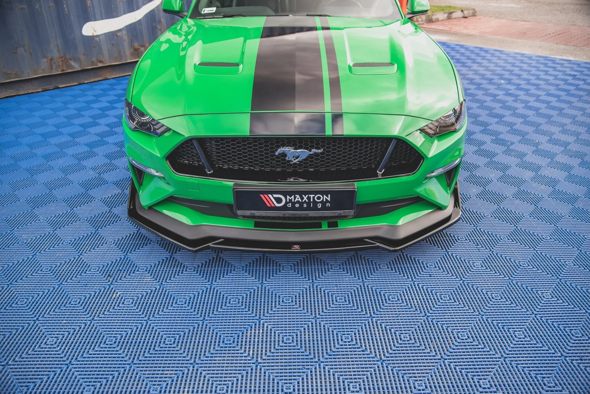 FRONT SPLITTER V.1 + FLAPS FORD MUSTANG GT MK6 FACELIFT - Image 3