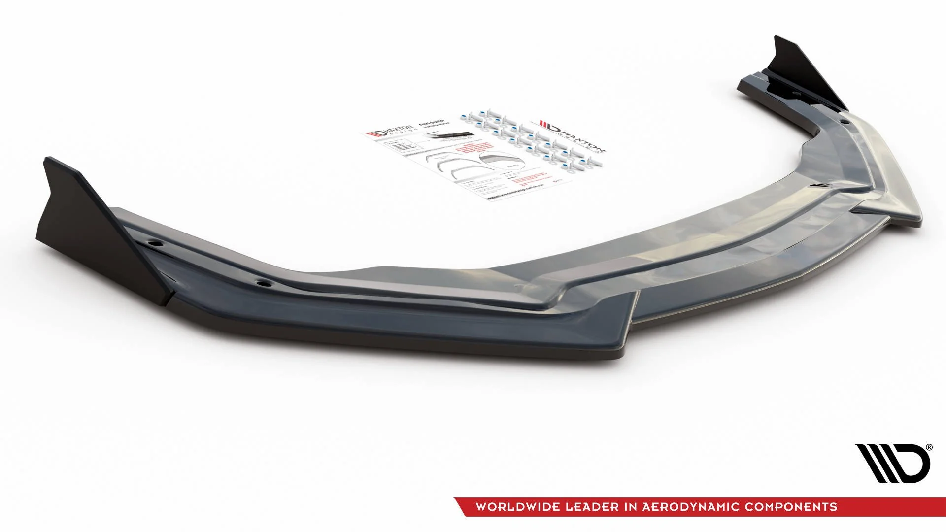 FRONT SPLITTER V.1 + FLAPS FORD MUSTANG GT MK6 FACELIFT - Image 5